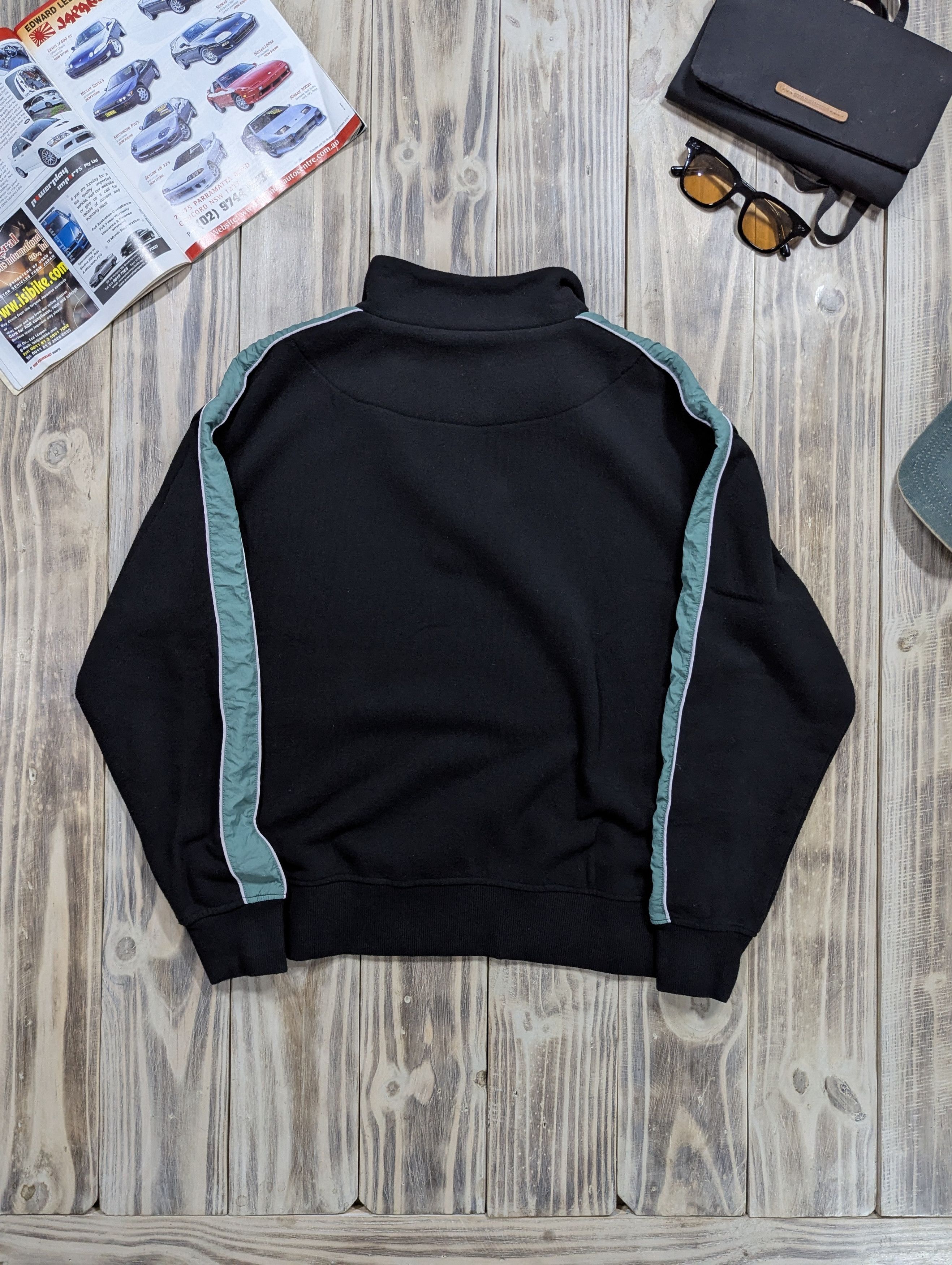 Converse × Japanese Brand Converse Spellout Embroidery Halfzip Japan Jacket Size US M / EU 48-50 / 2 - 6 Thumbnail