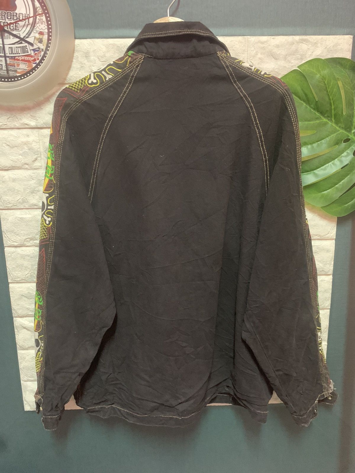 Vintage VINTAGE!! Hot Tuna Black Rock Metal Jacket Size US M / EU 48-50 / 2 - 5 Thumbnail