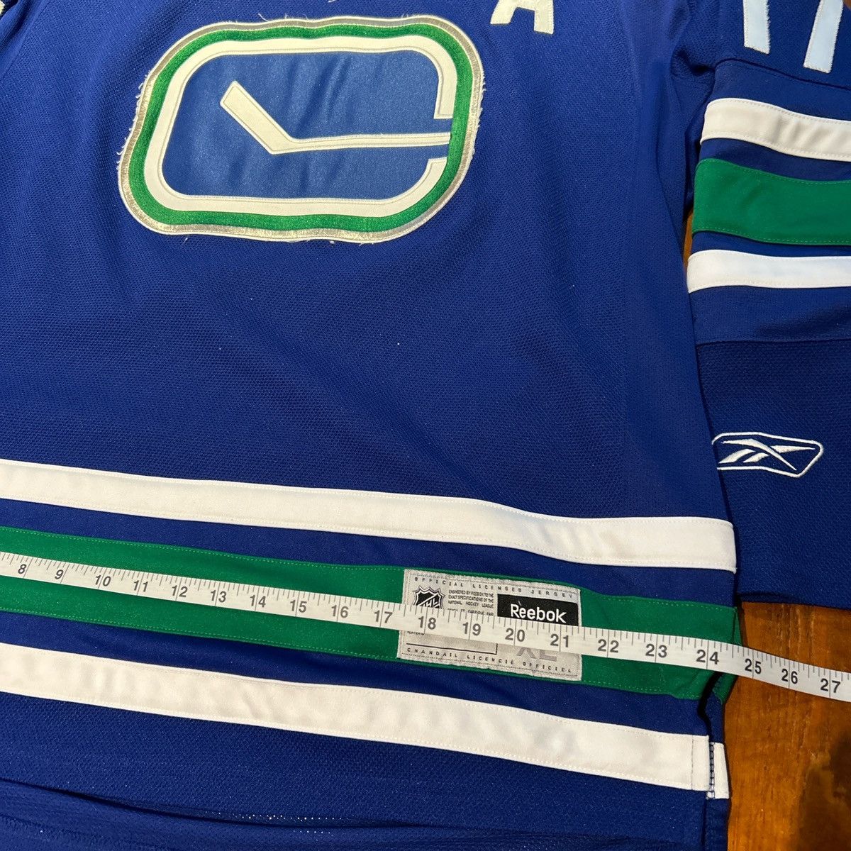 Reebok Vintage NHL Vancouver Canucks Ryan Kessler Jersey Size US XL / EU 56 / 4 - 6 Thumbnail