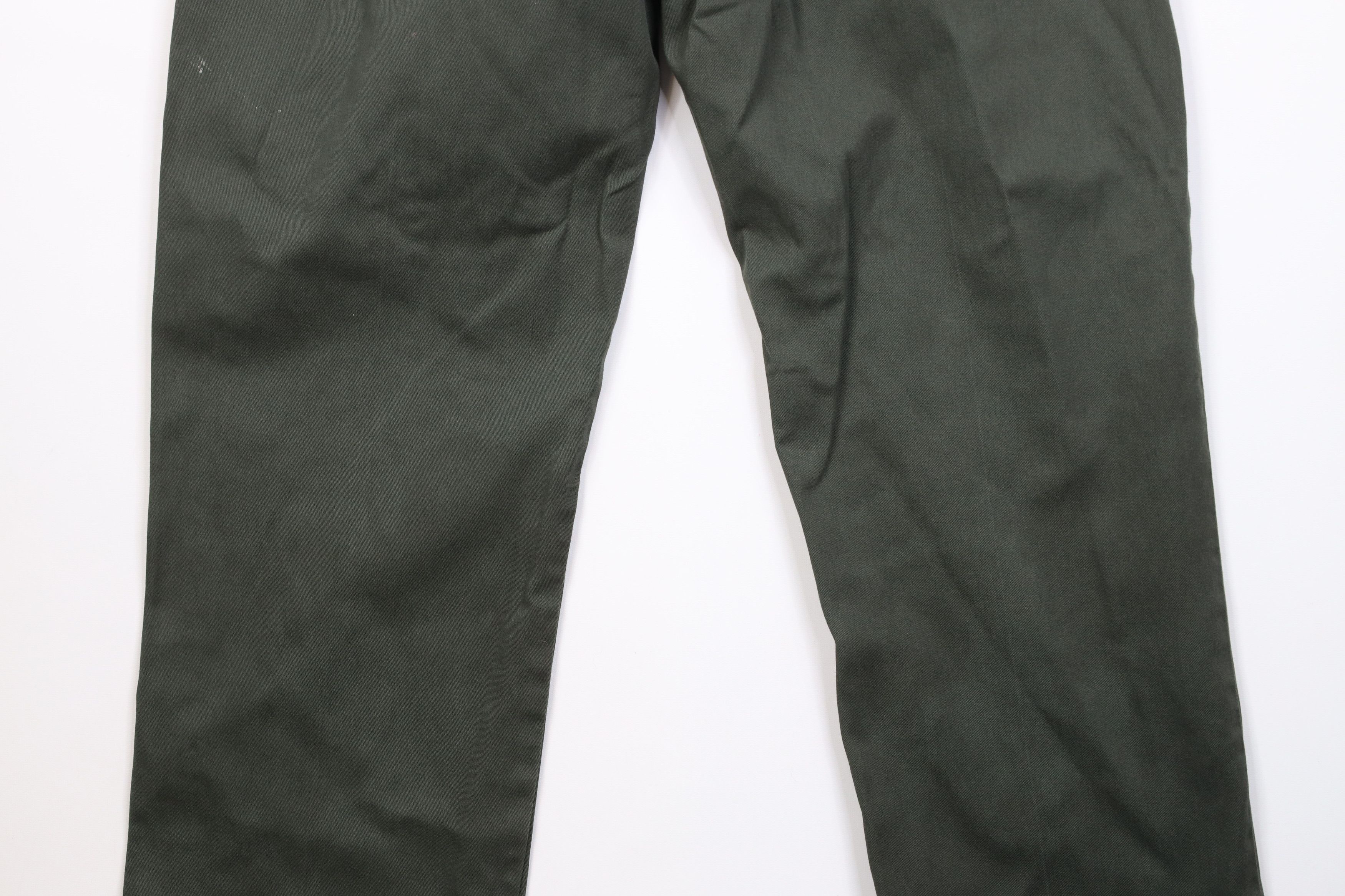Dickies Vintage Y2K Dickies Wide Leg Dungaree Pants Workwear Green Size US 38 / EU 54 - 12 Thumbnail