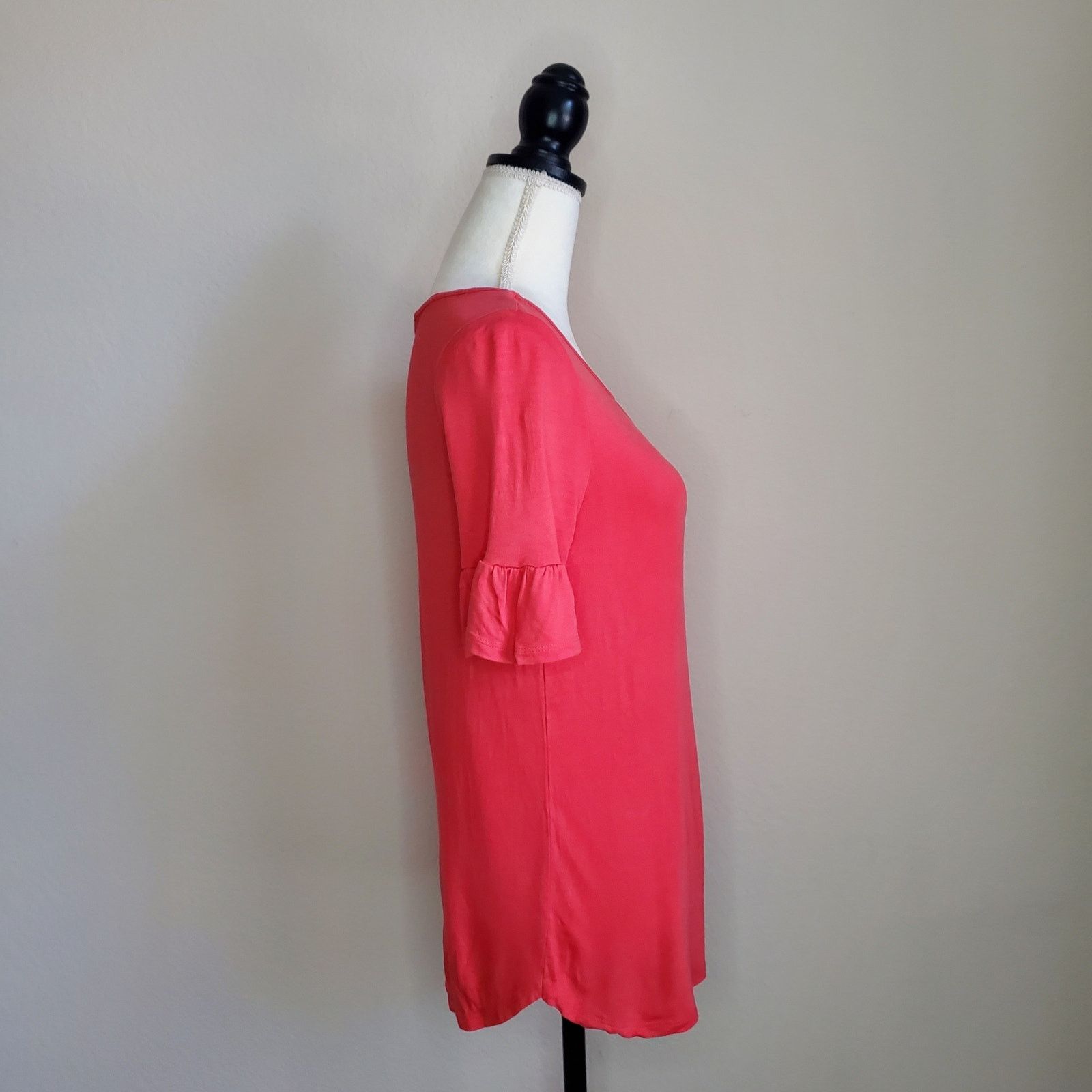 Nordstrom Joe Fresh Orange Blouse Small Size S / US 4 / IT 40 - 2 Thumbnail