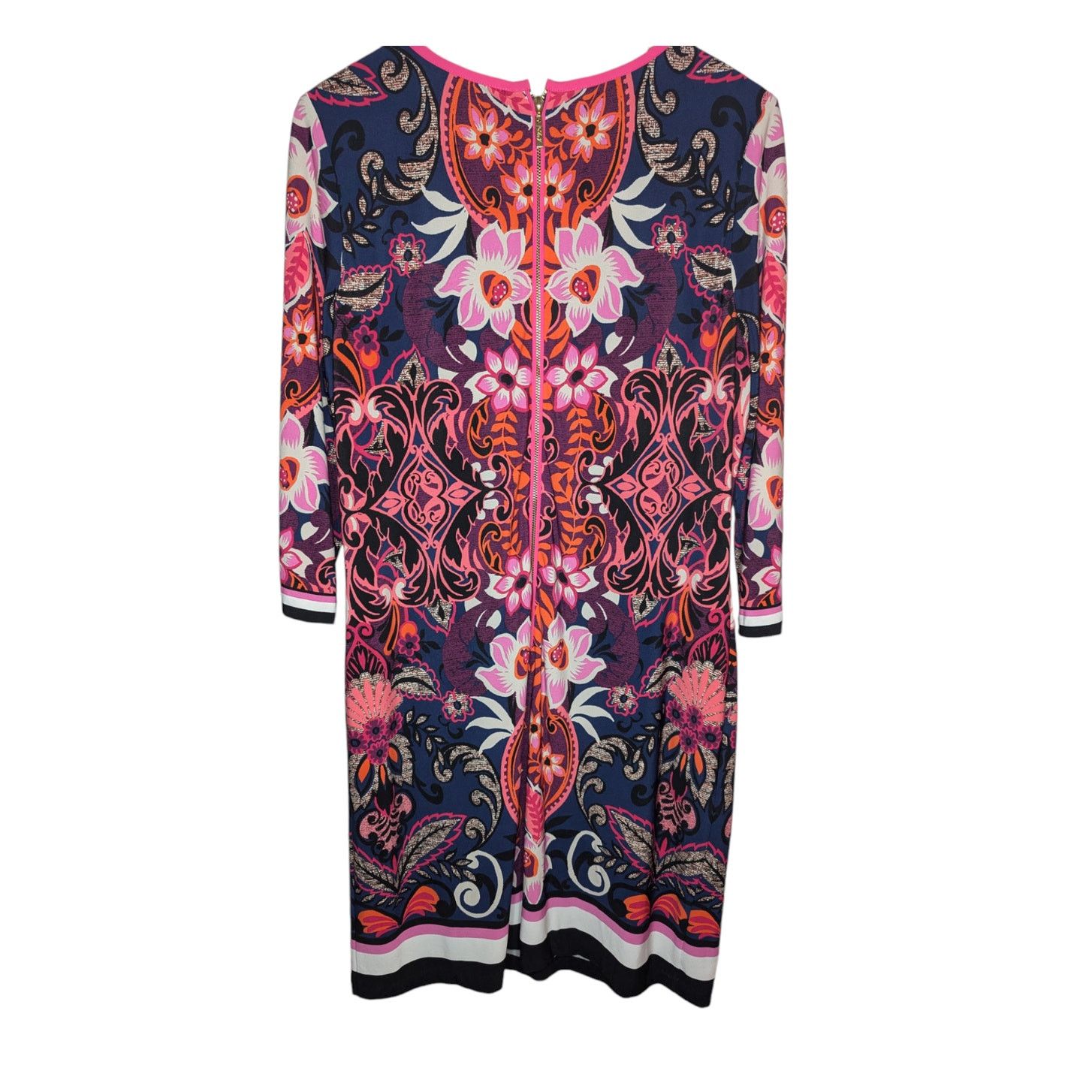 Other Eliza J Women's 3/4 Sleeve Floral Printed Dress EJ6M3155 Size XL / US 12-14 / IT 48-50 - 3 Thumbnail
