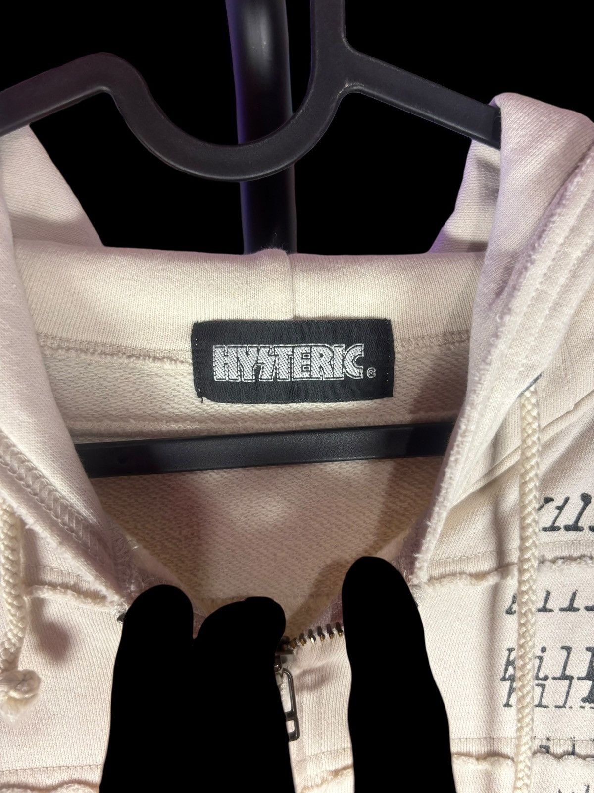 Hysteric Glamour Hysteric Ss99 Hagi Typewriter Zip Up Size US M / EU 48-50 / 2 - 5 Thumbnail