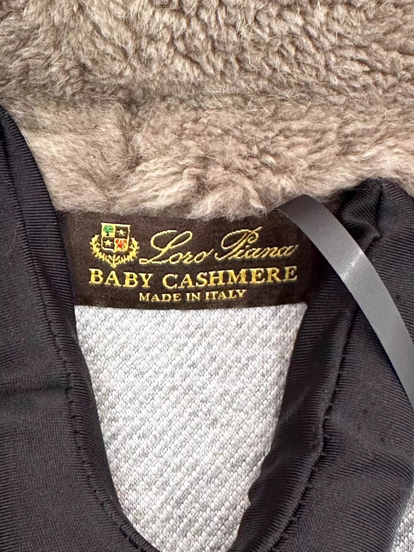 Loro Piana Loro Piana Men Gray Cashmere Mink Collar Zip Knit Jacket Size US M / EU 48-50 / 2 - 5 Thumbnail