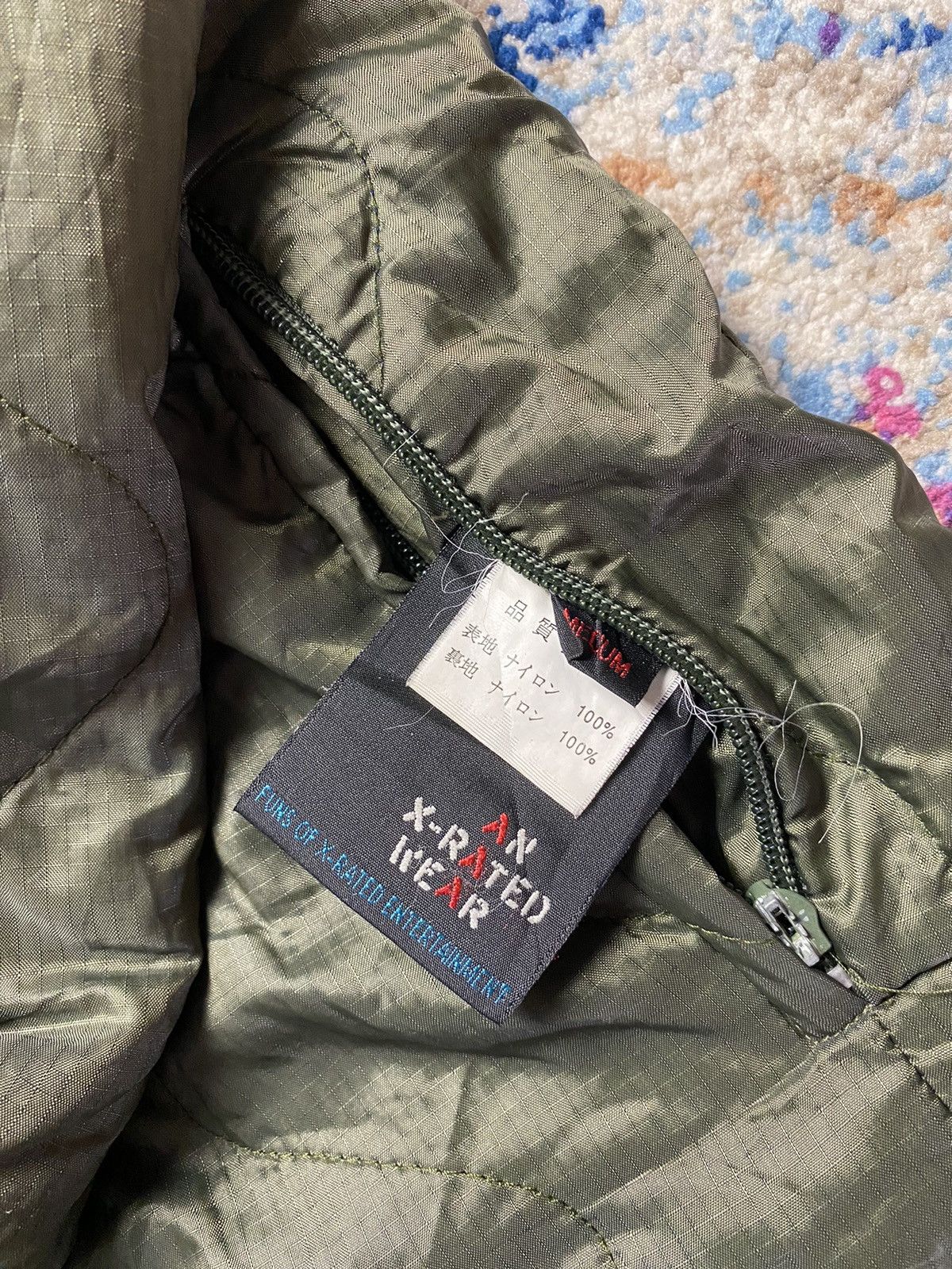 Other Olive Green Quilt Pad Lining Reversible Field Light Jacket Size US M / EU 48-50 / 2 - 11 Thumbnail