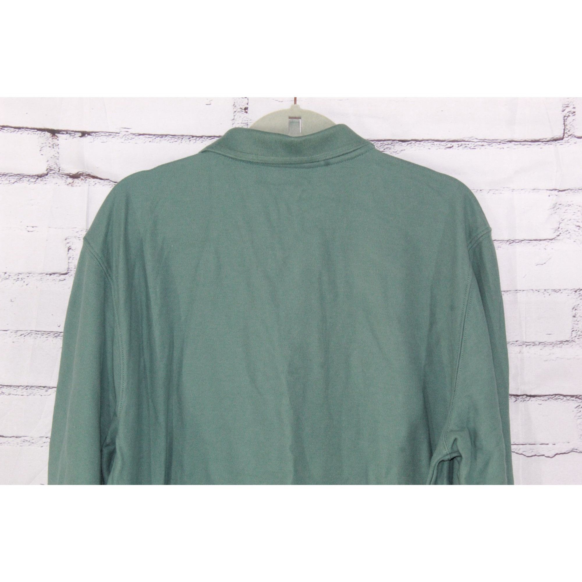 L.L. Bean LL Bean Premium Double L Polo Long Sleeve Relaxed Shirt Size US XL / EU 56 / 4 - 5 Thumbnail