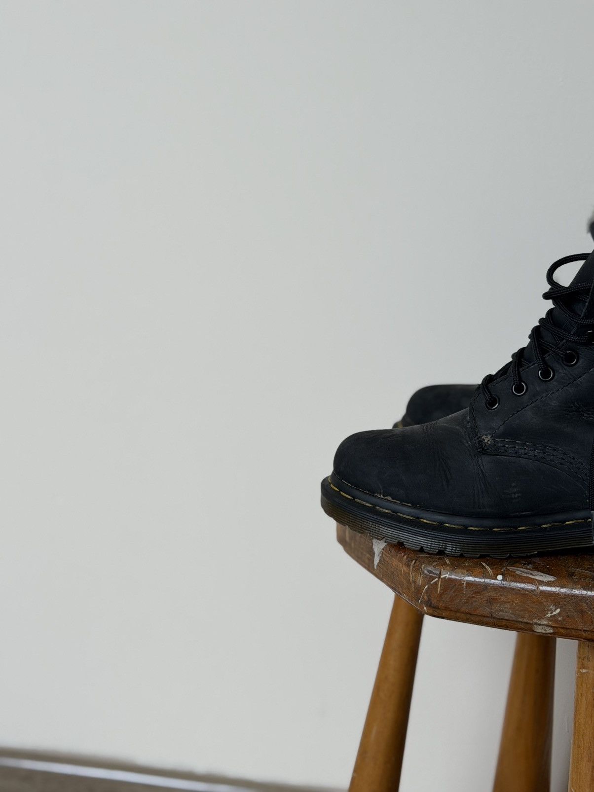 Dr. Martens D.r Martens Black Leather Luxury Y2K Boots Size US 6 / IT 36 - 3 Thumbnail