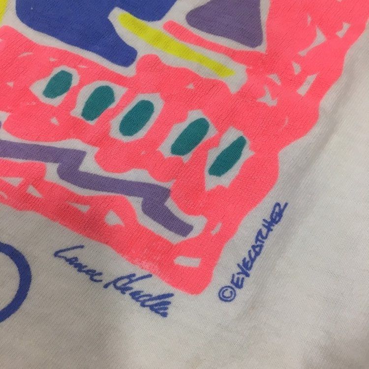 Other Vtg Oneita NEON Pink Graphic San Diego Beach T Shirt Size US M / EU 48-50 / 2 - 5 Thumbnail