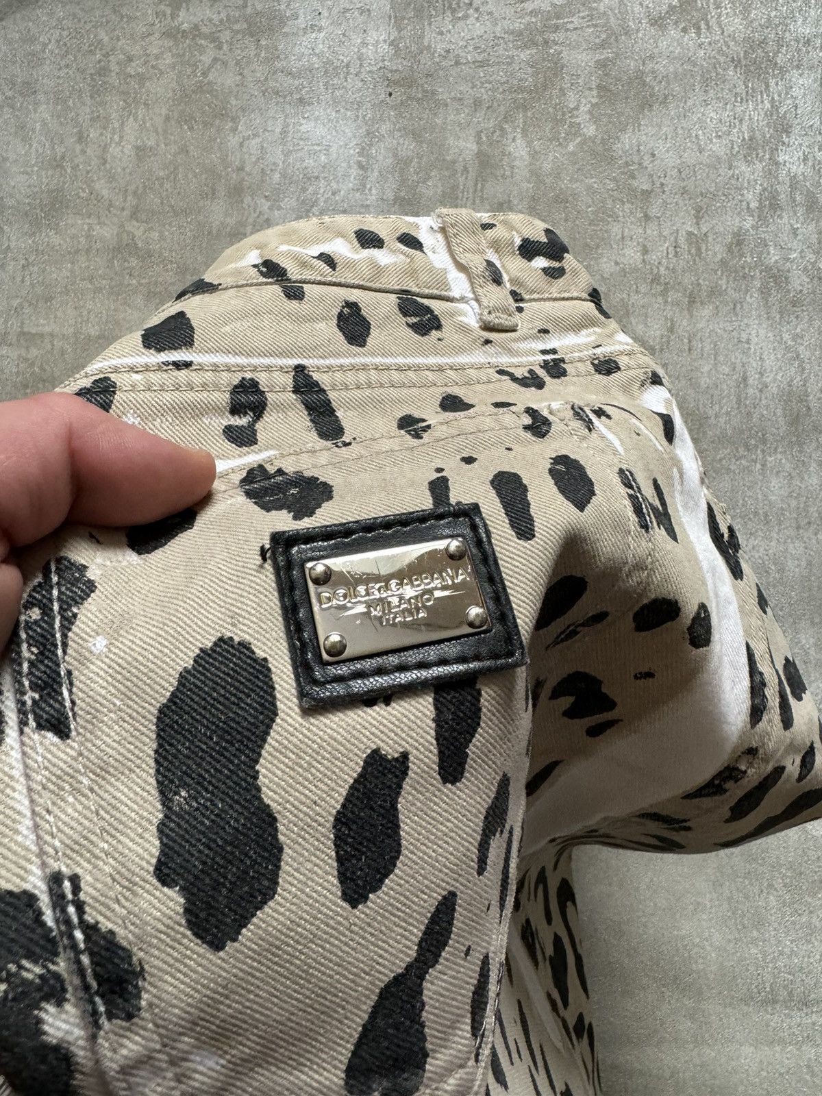 Dolce & Gabbana Dolce & Gabbana Leopard Print Jeans Size 42" / US 20 - 11 Thumbnail
