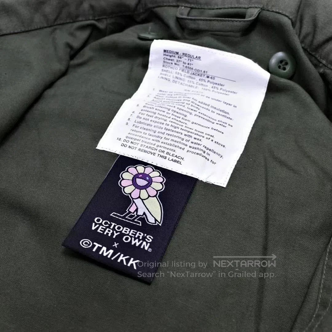 Takashi Murakami OVO x Murakami M65 Limited Jacket. Size US M / EU 48-50 / 2 - 5 Thumbnail