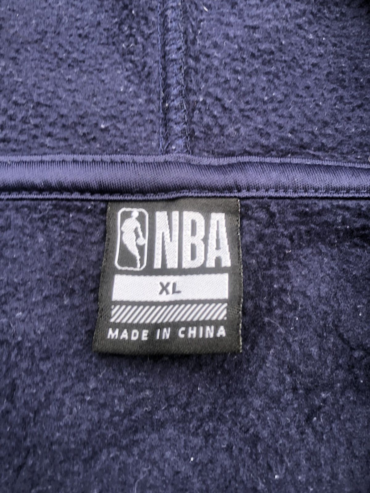 Vintage Vintage Y2K NBA Halfzipper Hoodie Sweatshirts Size US XL / EU 56 / 4 - 17 Thumbnail