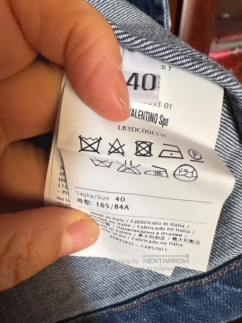 Valentino Valentino Limited edition denim top Size XXS / US 00 / IT 34 - 7 Thumbnail