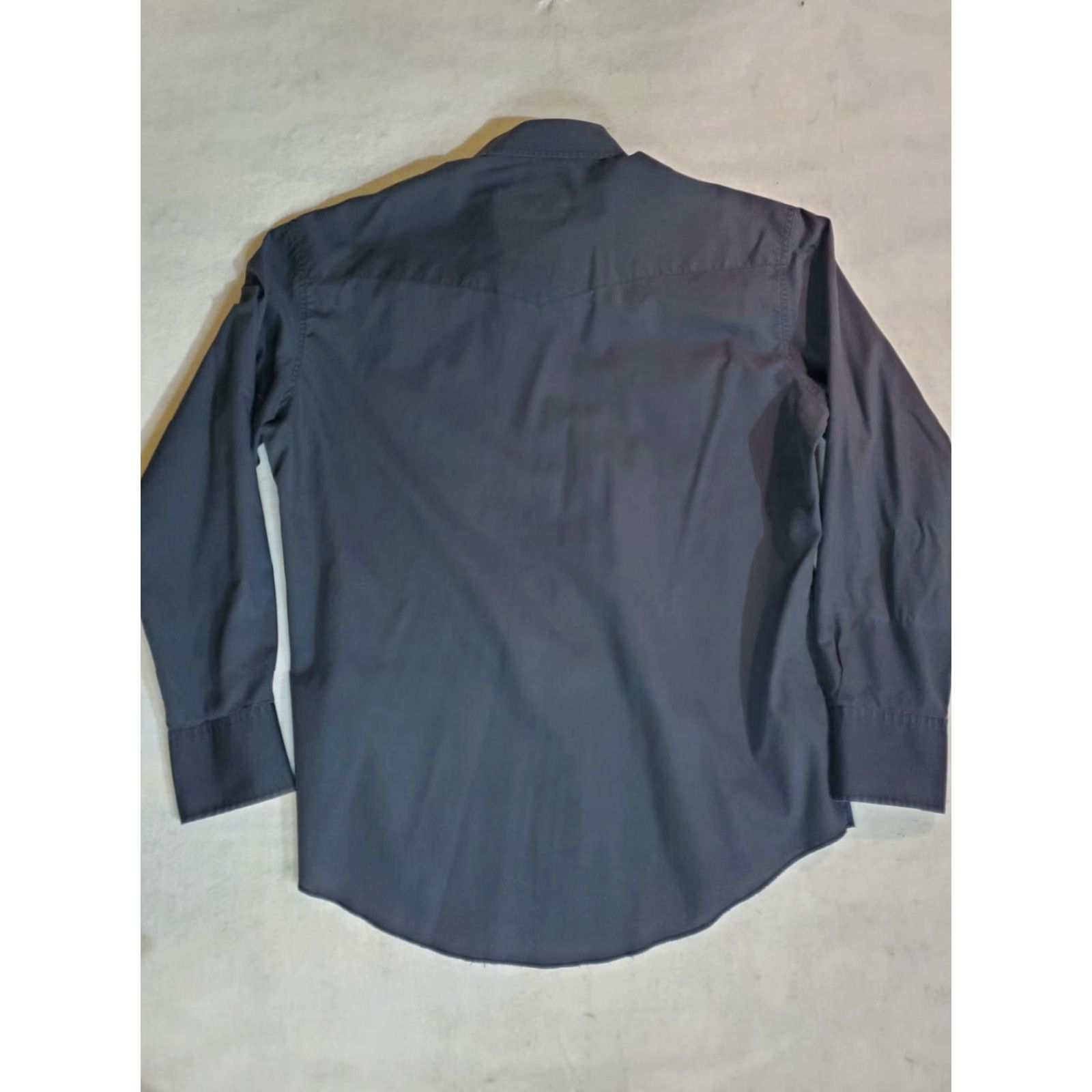 Wrangler Wrangler Western Pearl Snap Shirt Long Sleeve Embroidered Black Size Lg Men Cowboy Button-Up Cotton Blend Classic Size US L / EU 52-54 / 3 - 5 Thumbnail