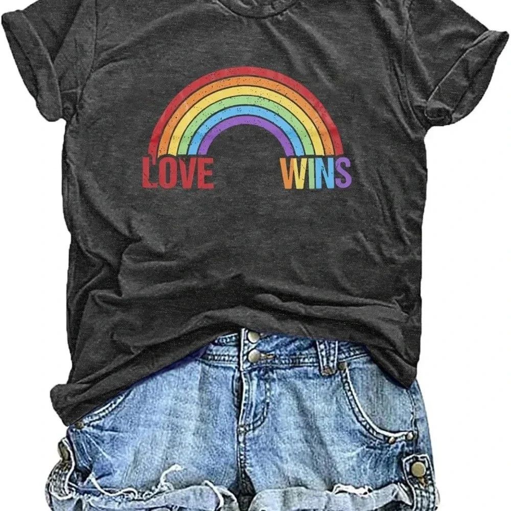 Other Shirts for Women Rainbow Graphic Size XL / US 12-14 / IT 48-50 - 3 Thumbnail