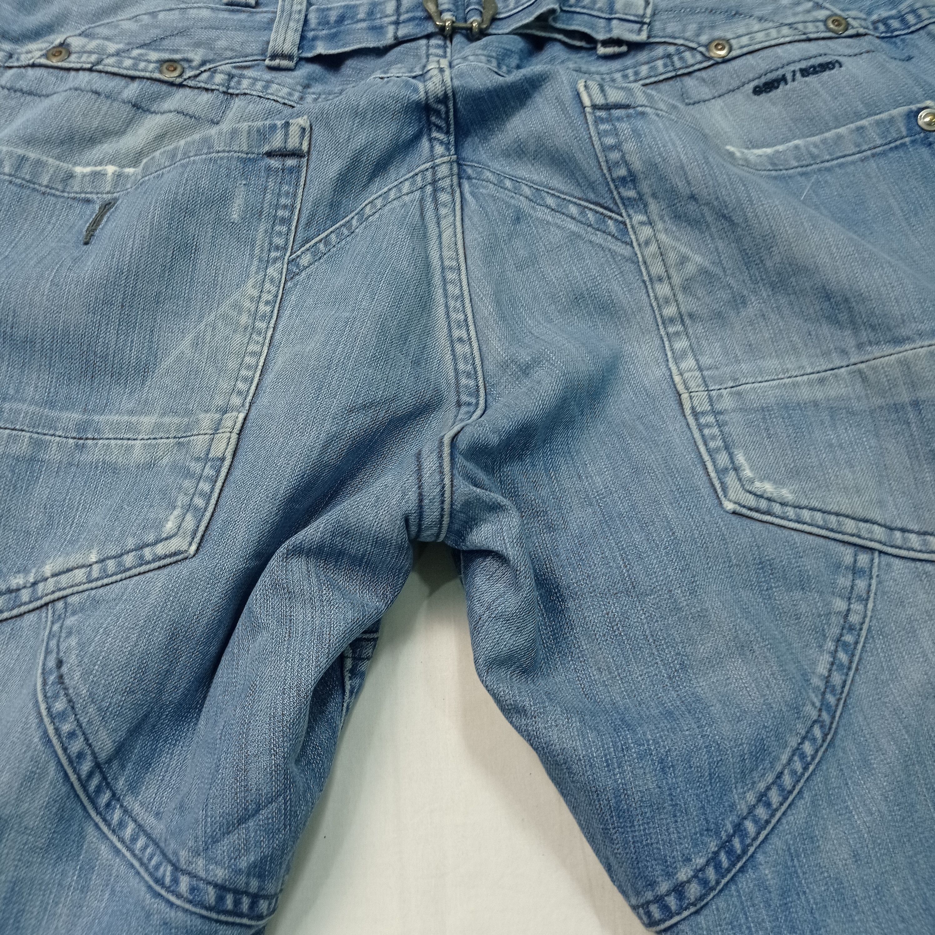G-Star 🔥G Star Raw Buckle Back Jeans Bush Pants Size US 35 - 13 Thumbnail