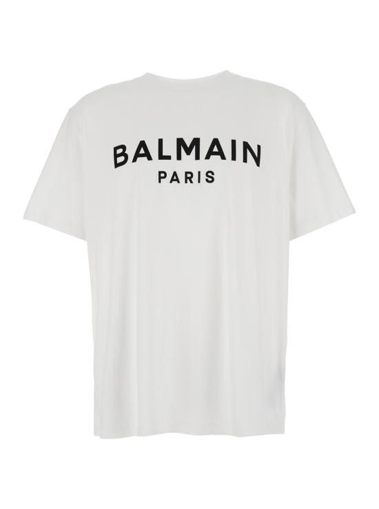 BALMAIN Men Tops EH1EG010BB73GAB White