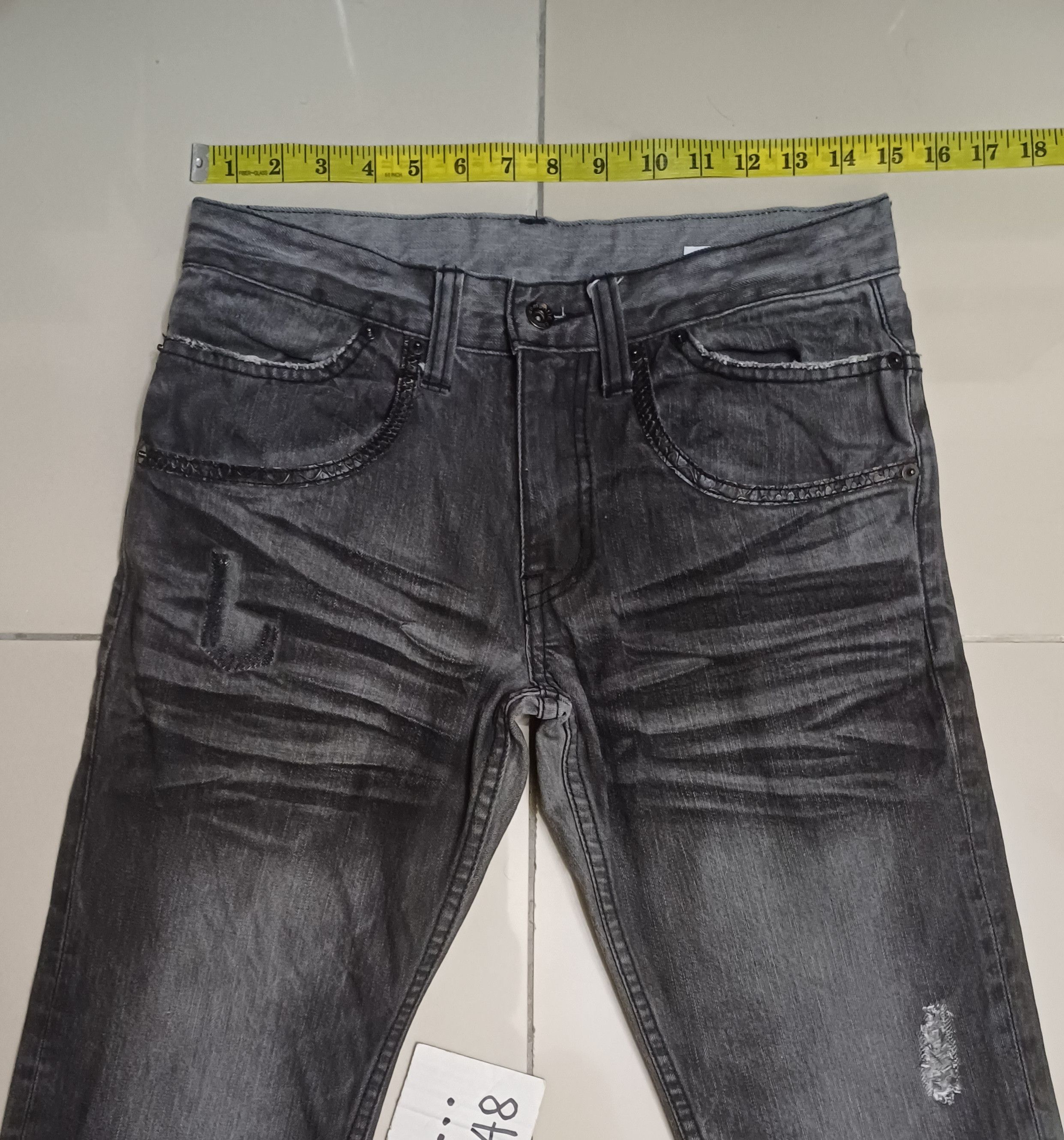 semanticdesign Crazy distressed Flared Design semantic design 🔥 Size US 30 / EU 46 - 2 Thumbnail
