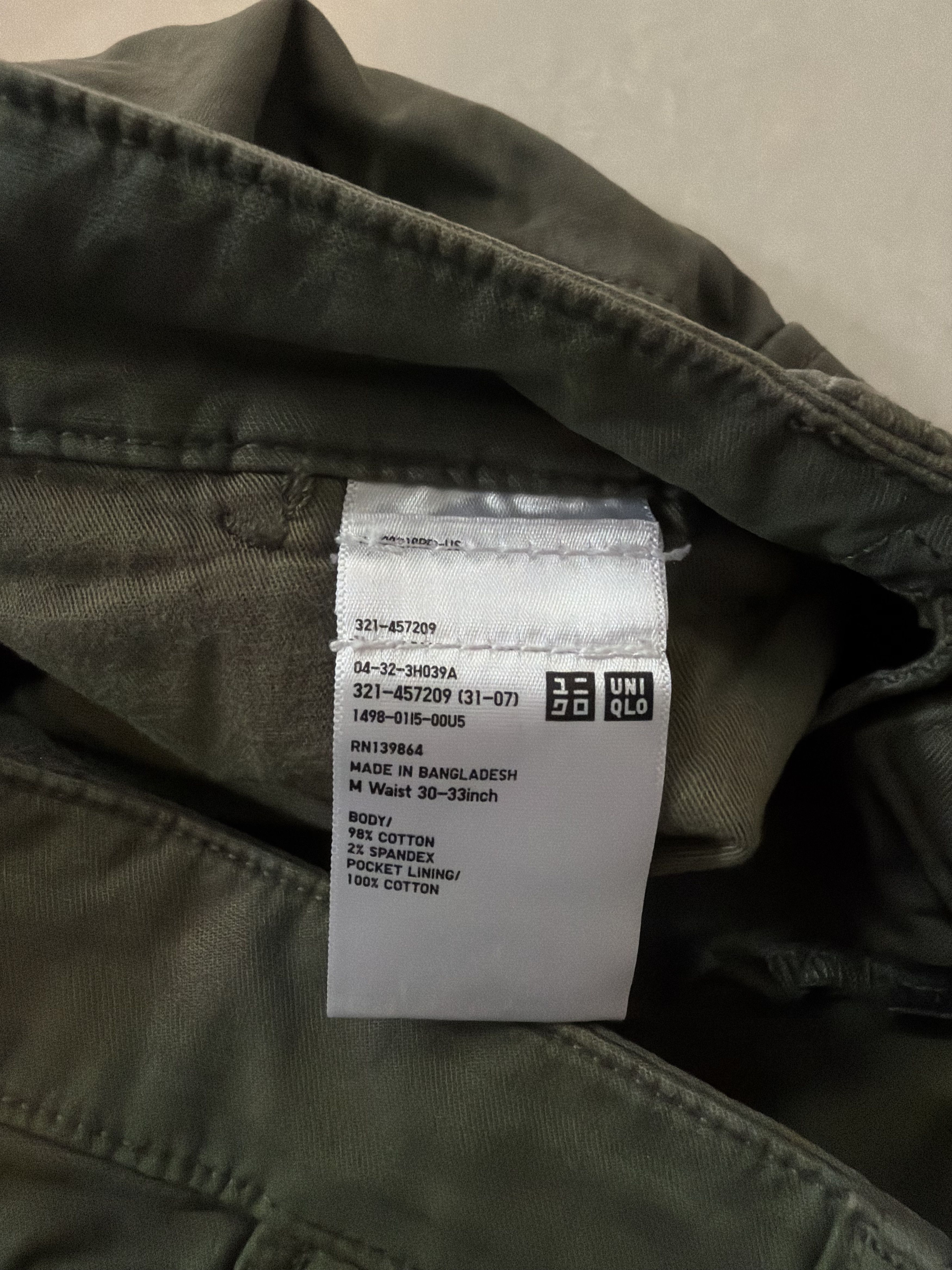 Uniqlo Uniqlo Cargo Pants Size US 30 / EU 46 - 4 Thumbnail