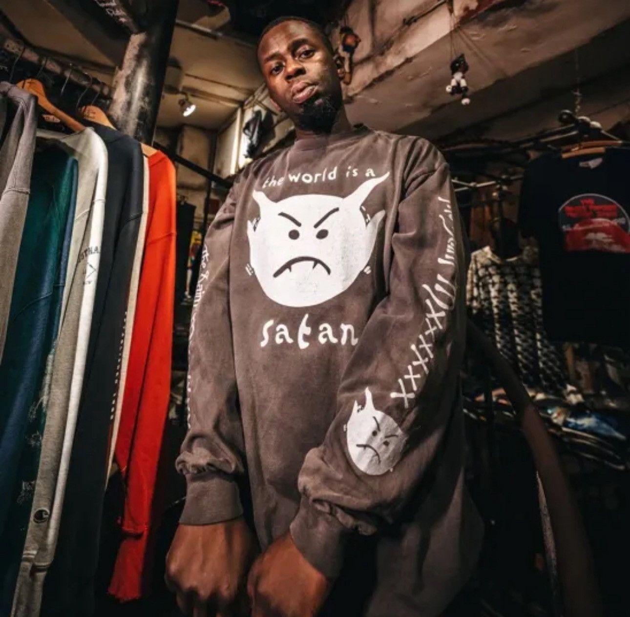 Saint Michael x smashing pumpkins long sleeved