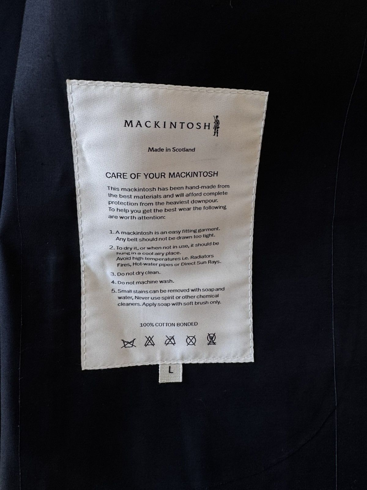 1017 ALYX 9SM × Mackintosh Alyx Studio x Mackintosh Long Raincoat – Designer Outerwear Size L / US 10 / IT 46 - 8 Thumbnail