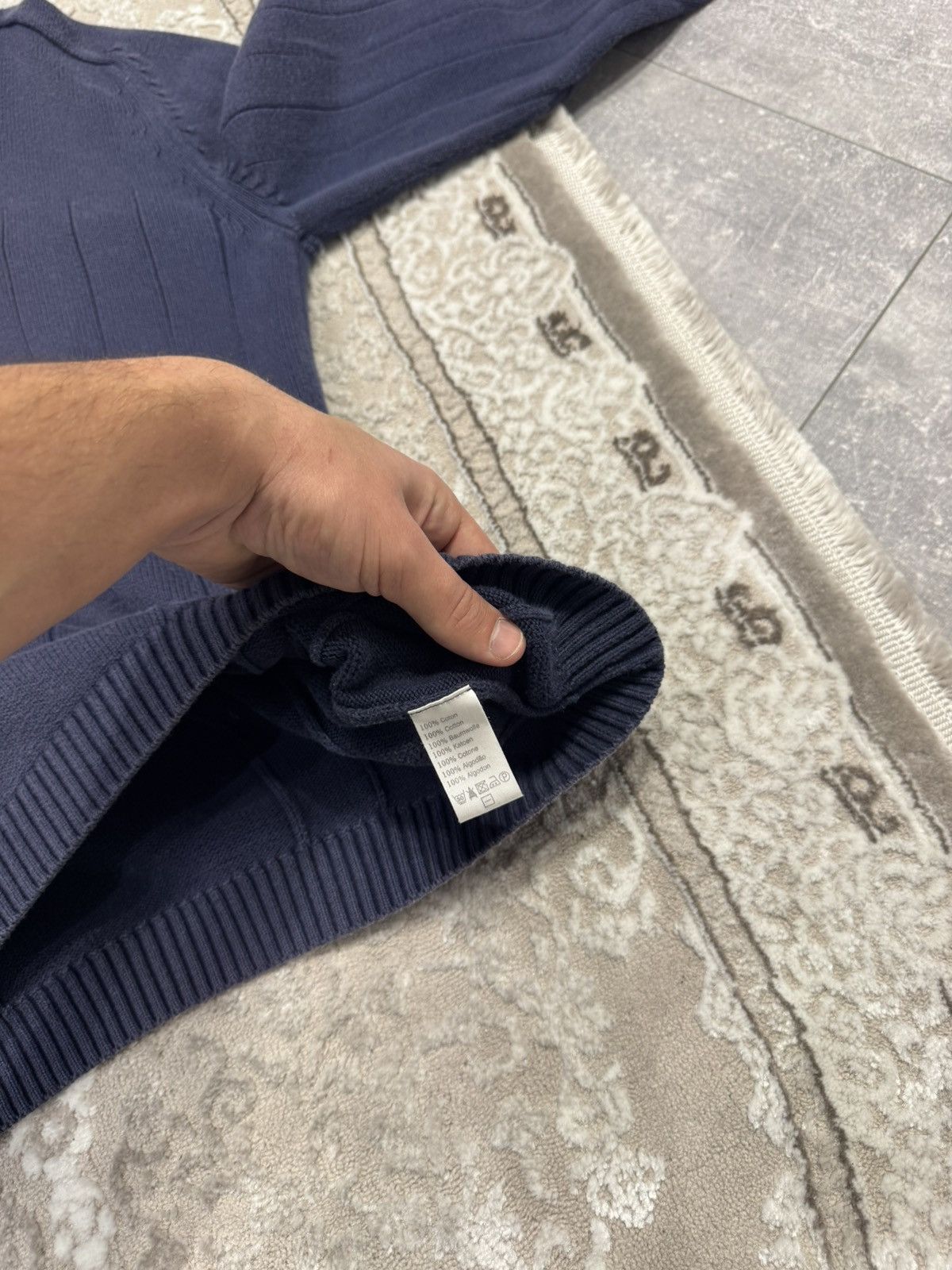 Lacoste 🐊 Vintage Lacoste 1/3 Zip Sweatshirt Hoodie Y2K Size US L / EU 52-54 / 3 - 7 Thumbnail