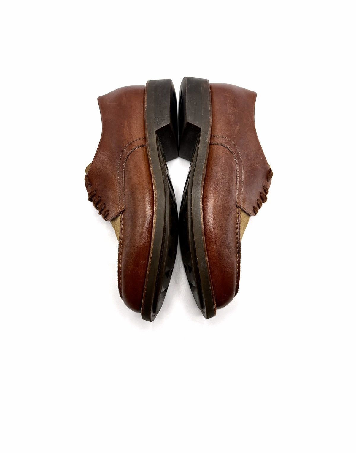 Polo Ralph Lauren Polo Ralph Lauren Two-Tone Split Toe Derby Shoes Size US 9.5 / EU 42-43 - 6 Thumbnail