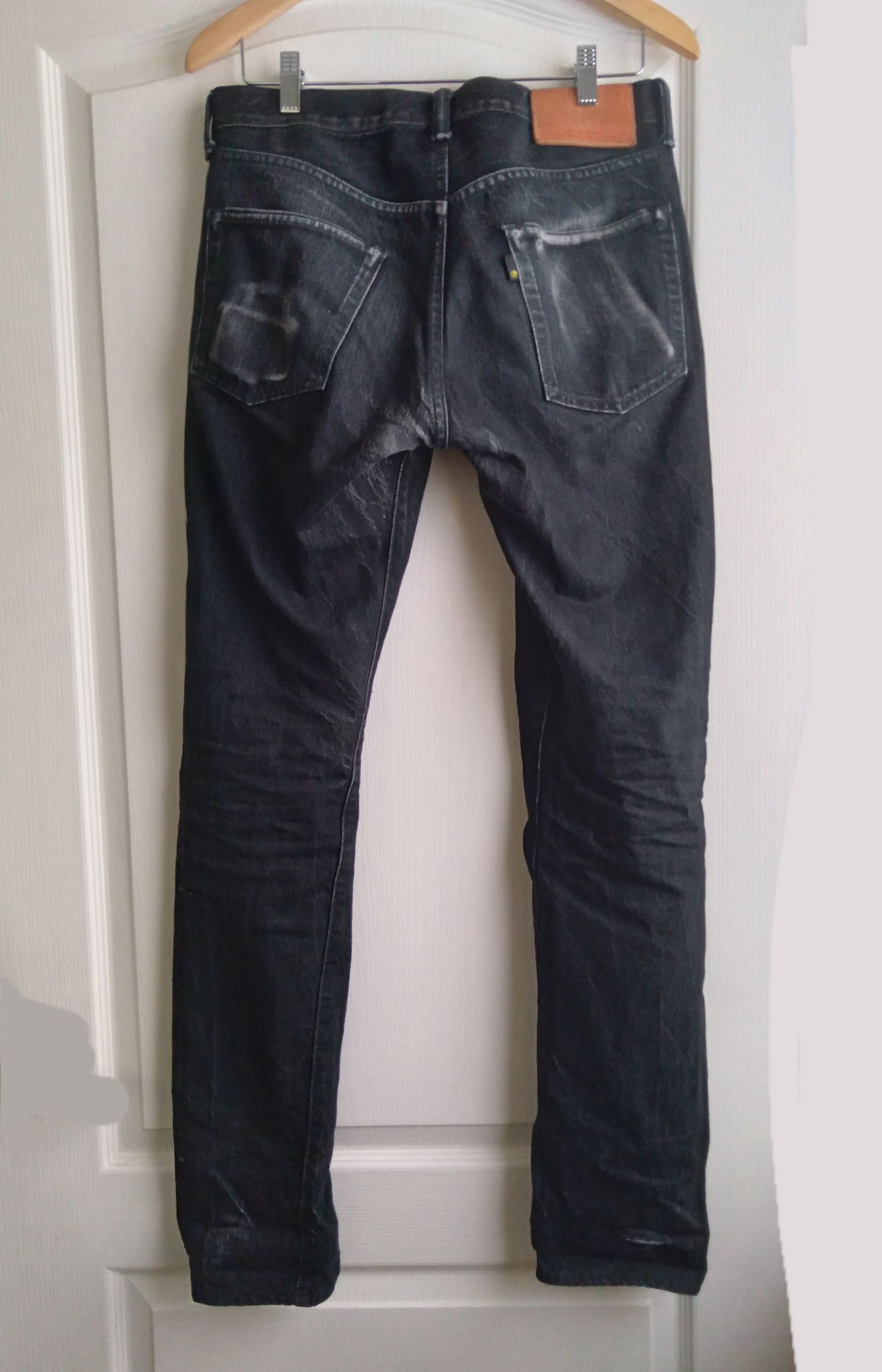 Acne Studios × Orslow Raw Selvedge Black Denim Jeans made in Japan small 30 Size US 30 / EU 46 - 2 Thumbnail