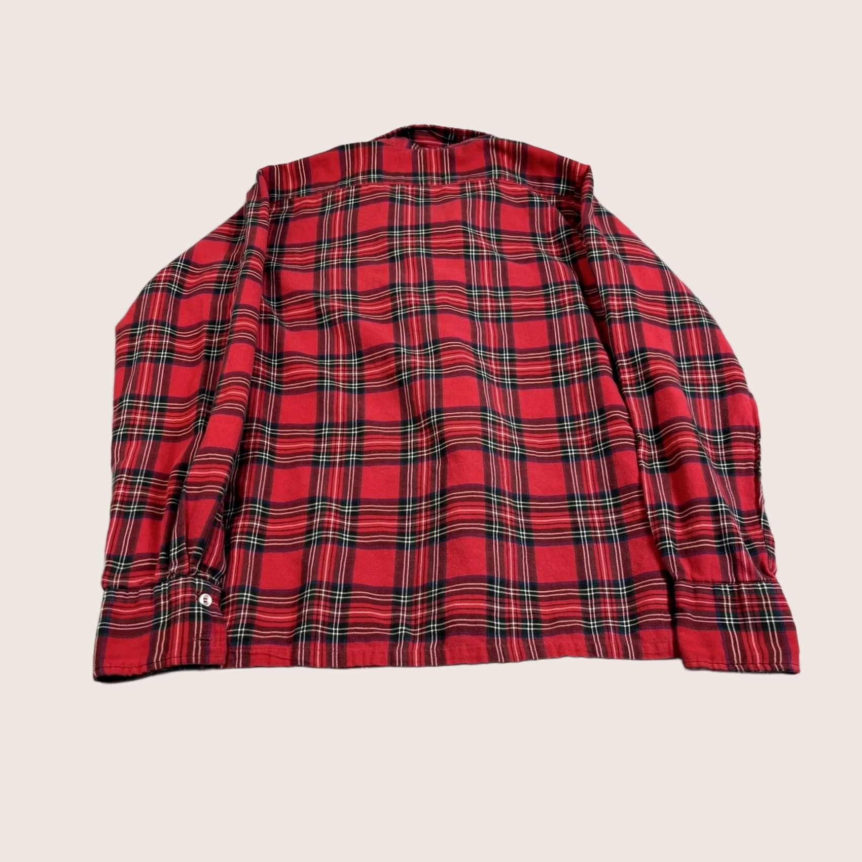 Vintage VINTAGE L.L. Bean Shirt Mens Small Red Plaid Flannel Cotton 60s Heritage Made USA Size US S / EU 44-46 / 1 - 1 Thumbnail