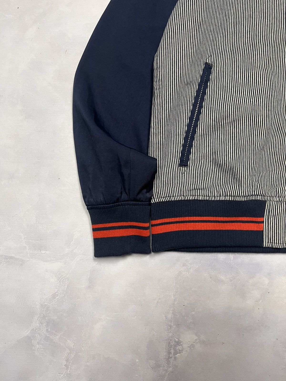 Japanese Brand Bomber Jacket Striped Size US L / EU 52-54 / 3 - 3 Thumbnail