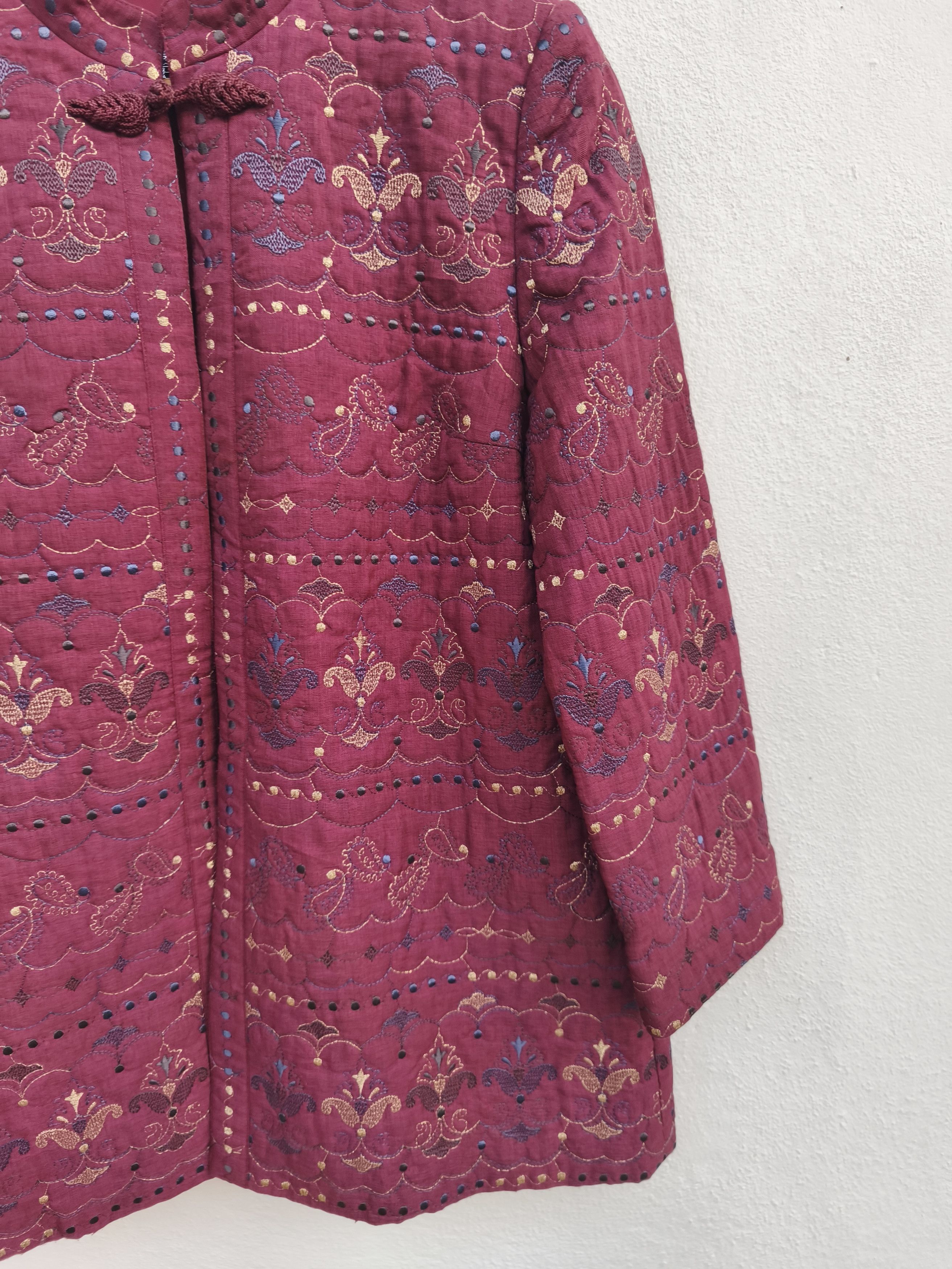 Porter Pret a Porter cheongsam jacket cardigan Size US M / EU 48-50 / 2 - 3 Thumbnail