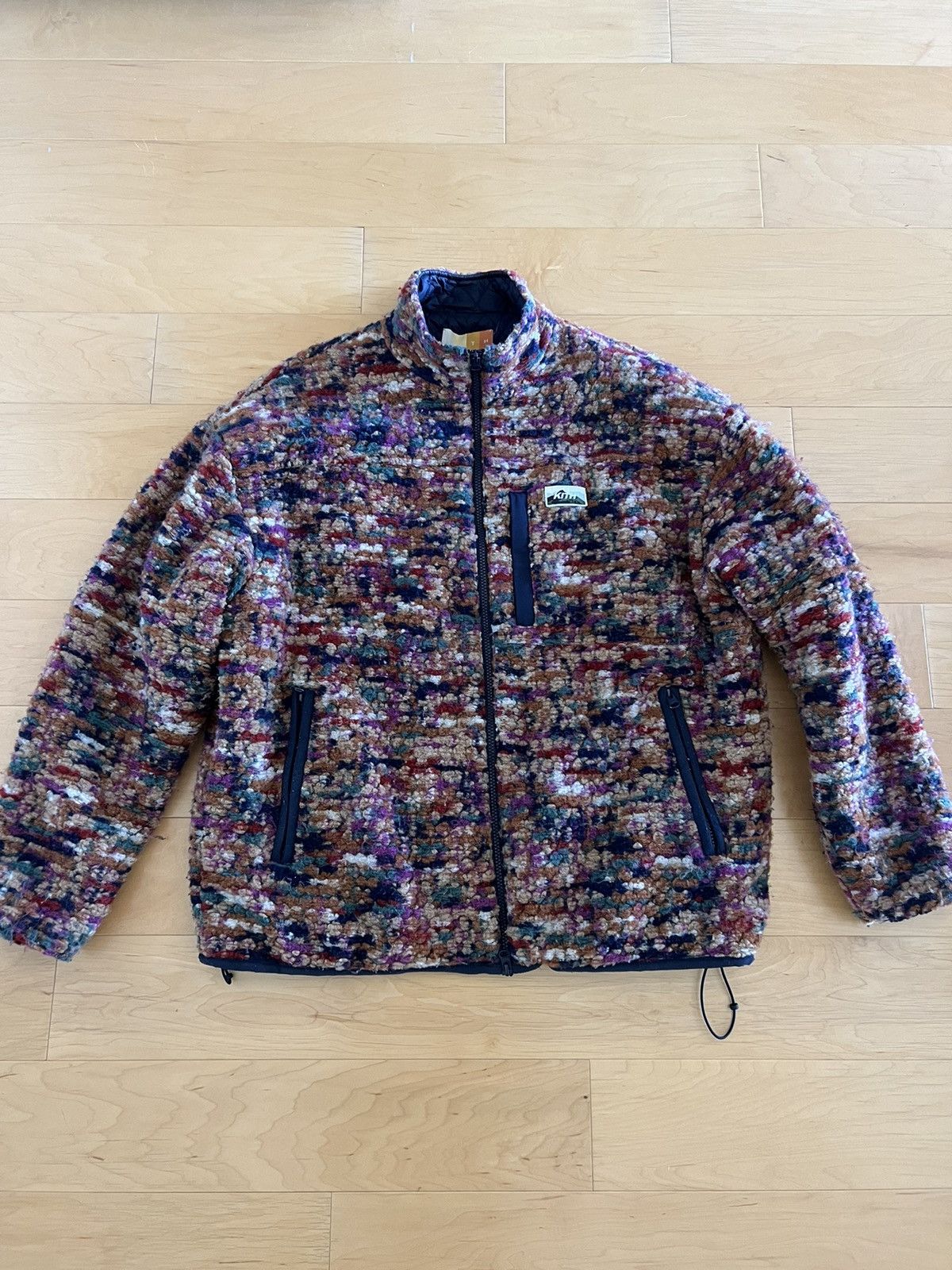 Kith Kith Boucle Claremont Full Zip | Grailed