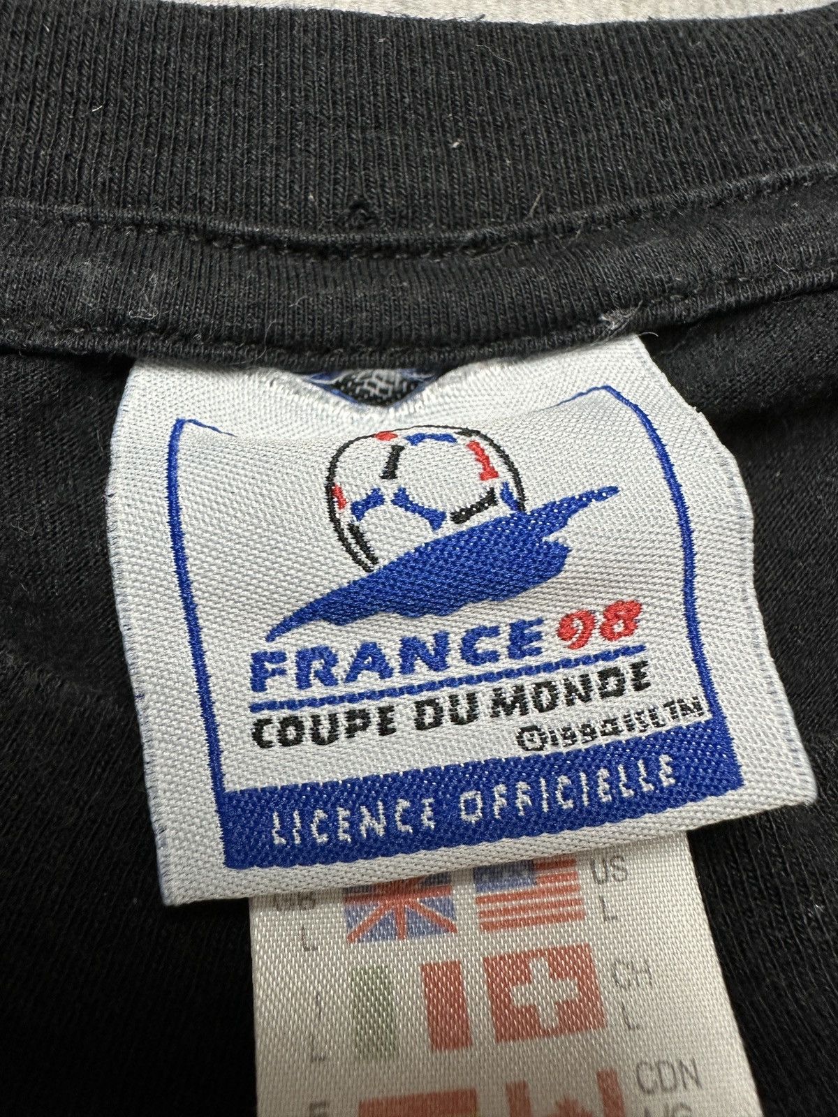 Adidas Adidas France Coupe Du Monde World Cup 1998 Vintage T-shirt Size US L / EU 52-54 / 3 - 9 Thumbnail