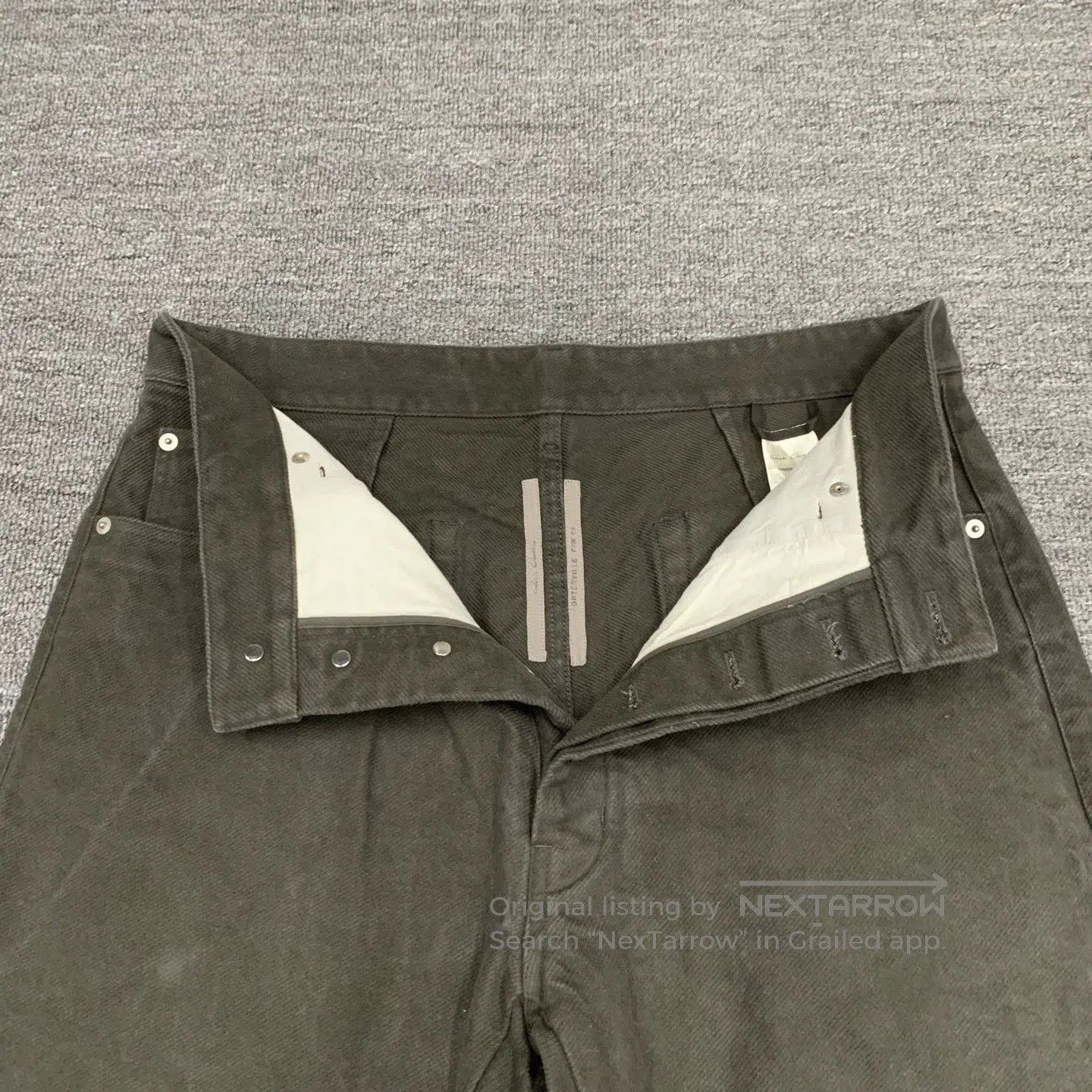 Rick Owens Rick Owens Brown Denim Jeans Size 31. Size US 31 - 9 Thumbnail