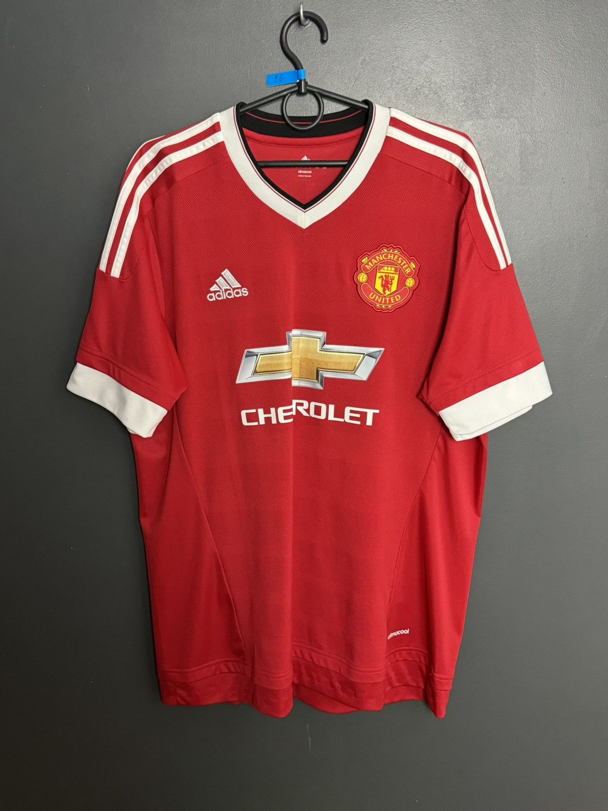 Adidas Manchester United 15/16 Home Smalling Football Jersey Size US L / EU 52-54 / 3 - 2 Thumbnail
