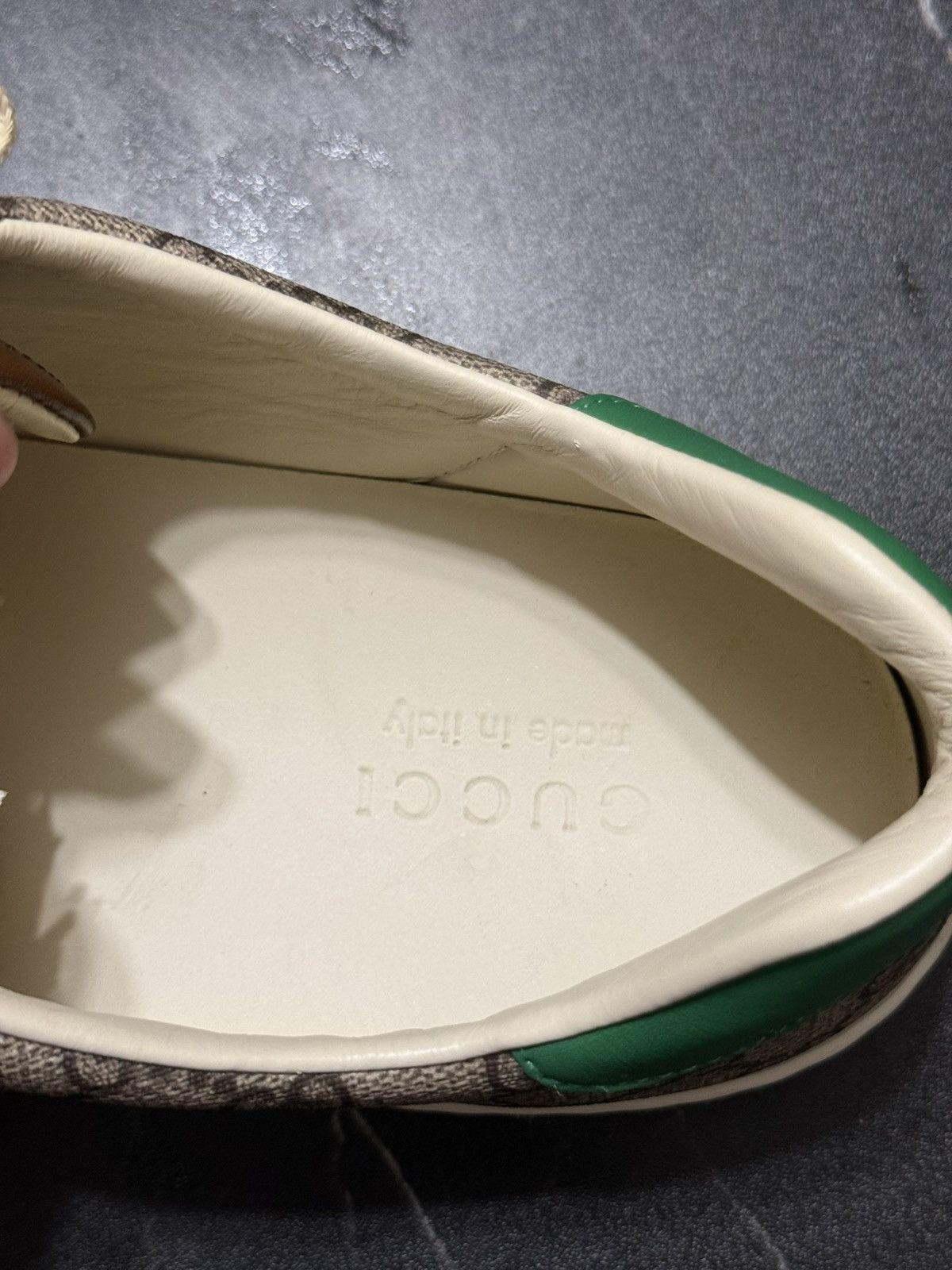 Gucci Gucci Not Fake Ace Sneakers Size 11 G / 12 US 45 EU Size US 12 / EU 45 - 18 Thumbnail