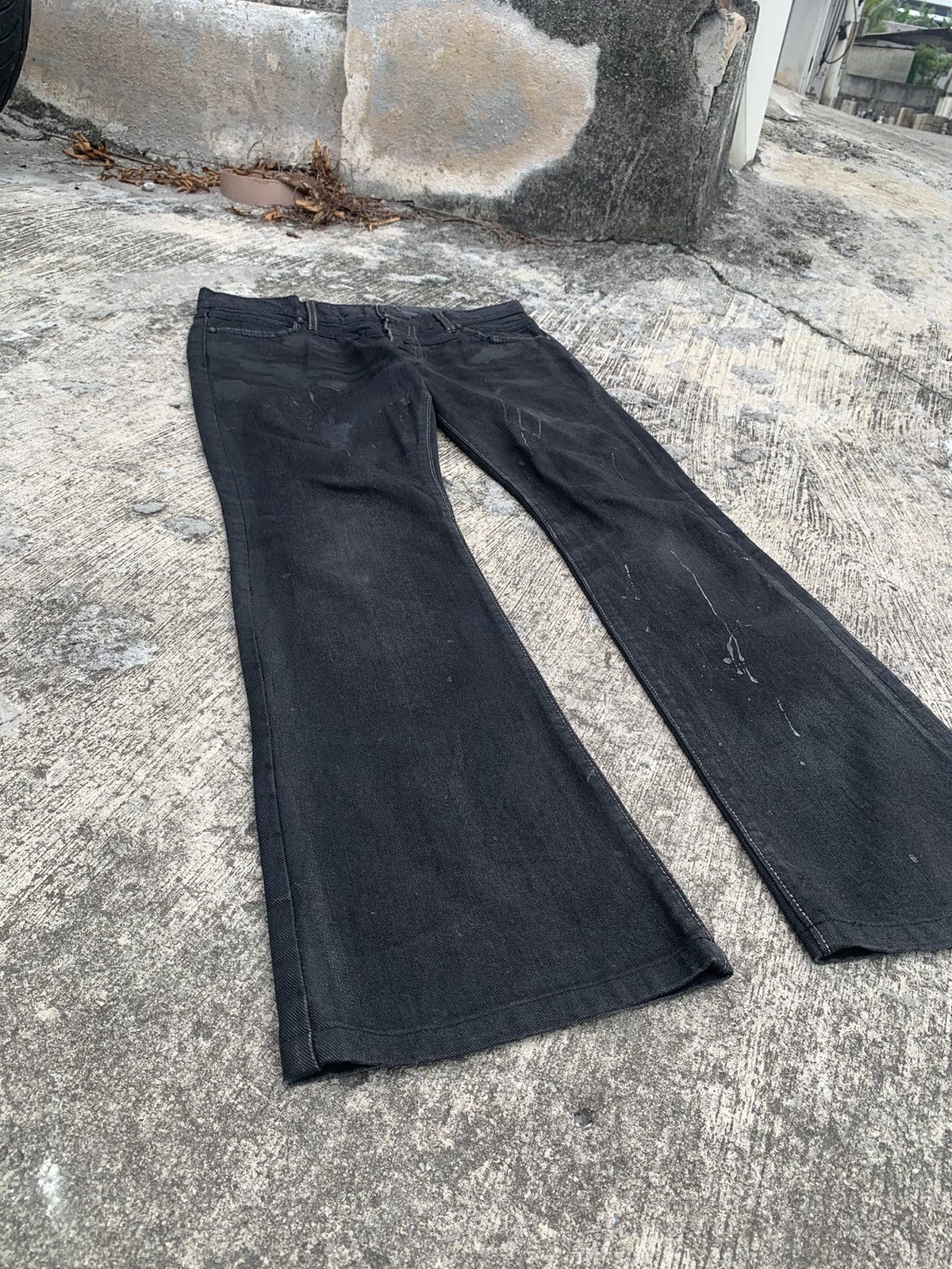 GOSTAR DE FUGA Flared Gostar de fuga waxed jeans Size 33" - 6 Thumbnail