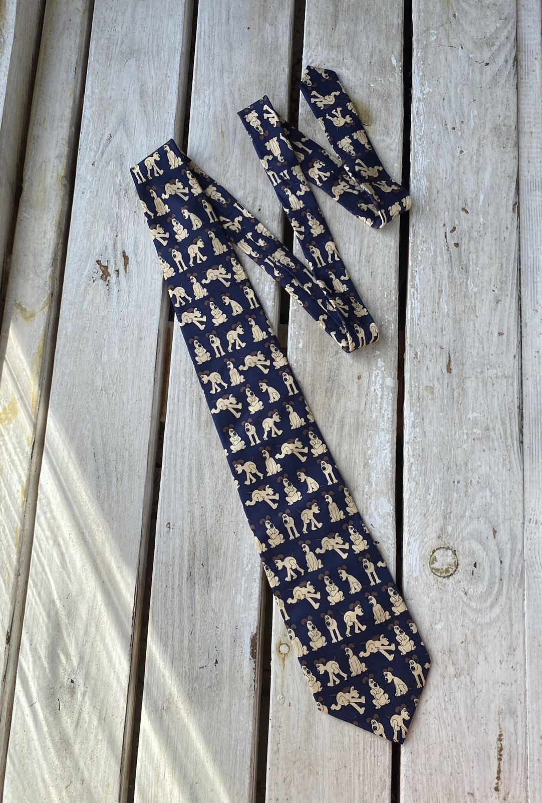 Cartoon Network × Vintage Wallace And Gromit 1989 vintage Tie Size ONE SIZE - 1 Thumbnail