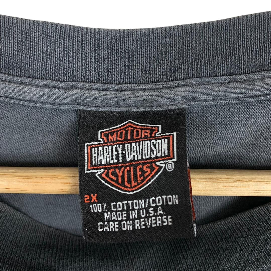 Harley Davidson Harley-Davidson Yokohama Japan Marutomi Auto Tee Size US XXL / EU 58 / 5 - 3 Thumbnail