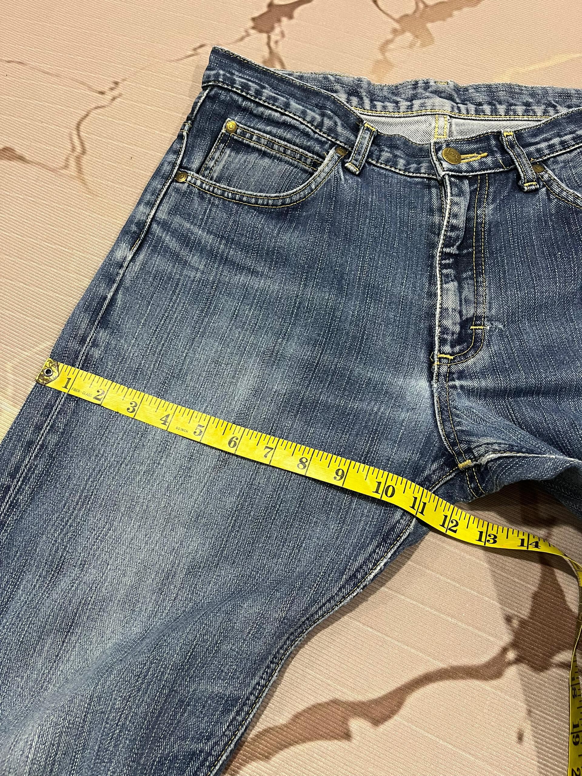 Lee Lee Vintage Wash Denim Jeans W32 Distressed Fade Size US 32 / EU 48 - 16 Thumbnail