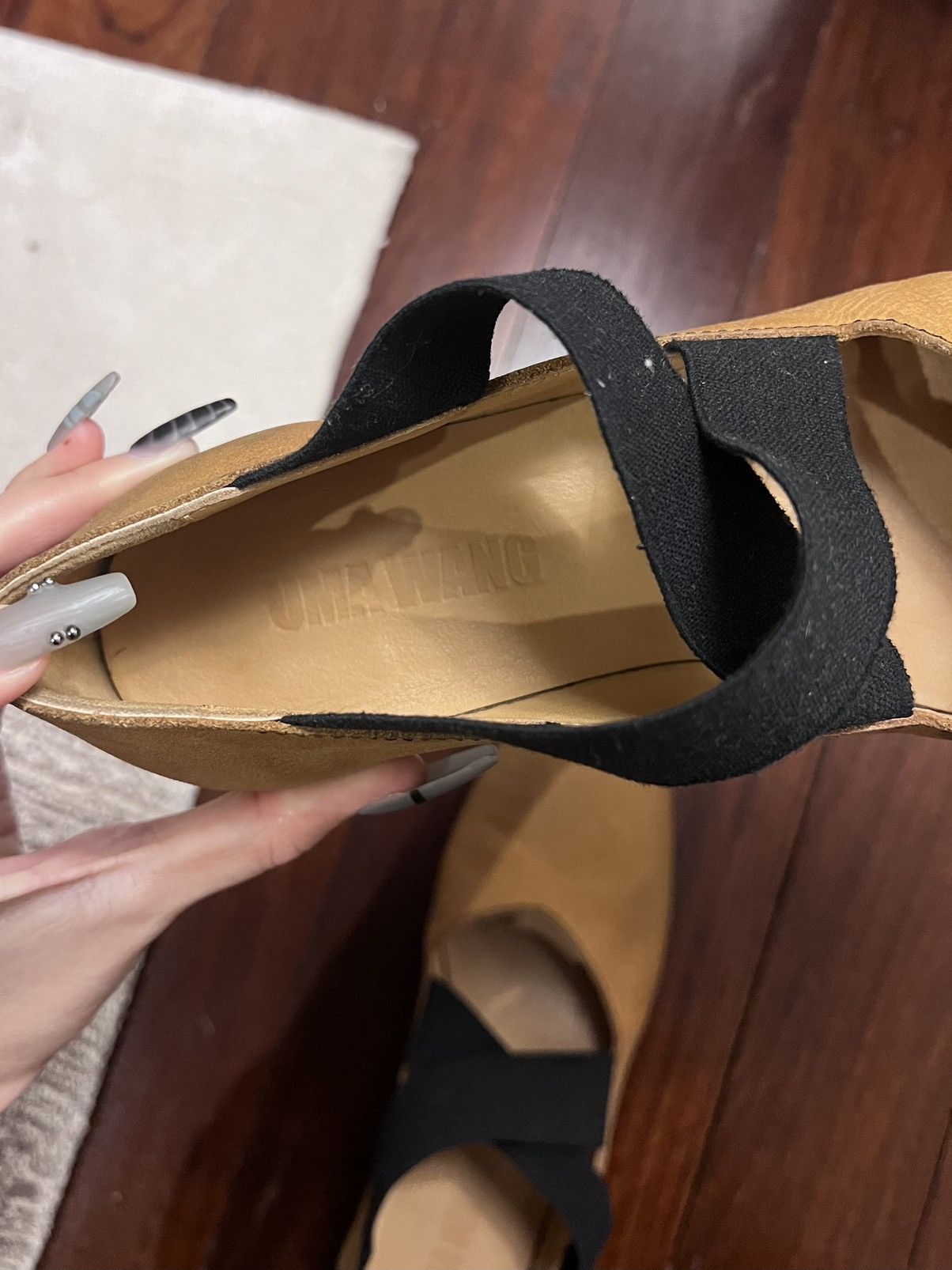 Uma Wang Uma Wang Square-Toe Slip-On Ballet Flats Size US 9 / IT 39 - 5 Thumbnail
