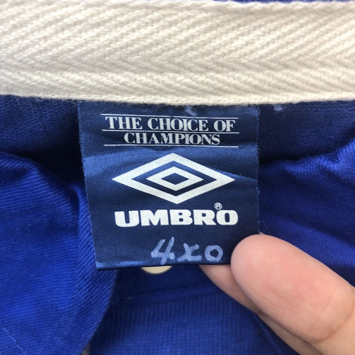 Umbro × Vintage Vintage 90s UMBRO Polos Rugby Sportswear Size US XL / EU 56 / 4 - 5 Thumbnail