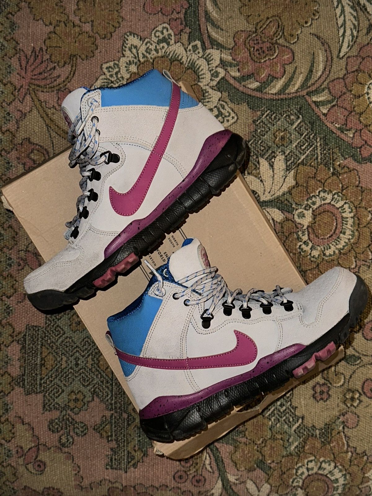 Nike × Stussy Stussy x Dunk High OMS Premium SIZE 7 (MENS) Size US 7 / EU 40 - 2 Thumbnail