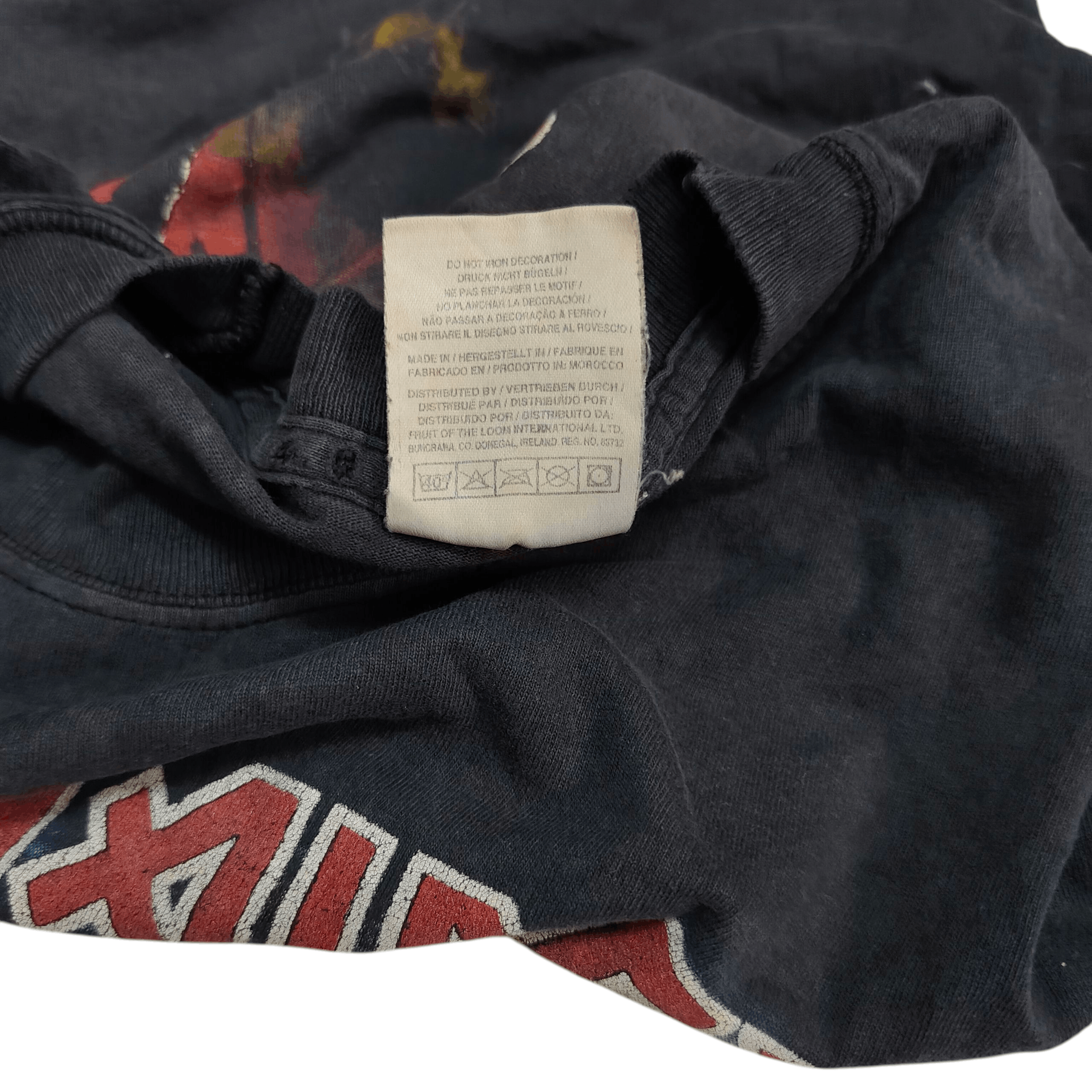 Iron Maiden Vintage Iron Maiden 2002 Distressed Destroyed T Shirt Size US XL / EU 56 / 4 - 12 Thumbnail