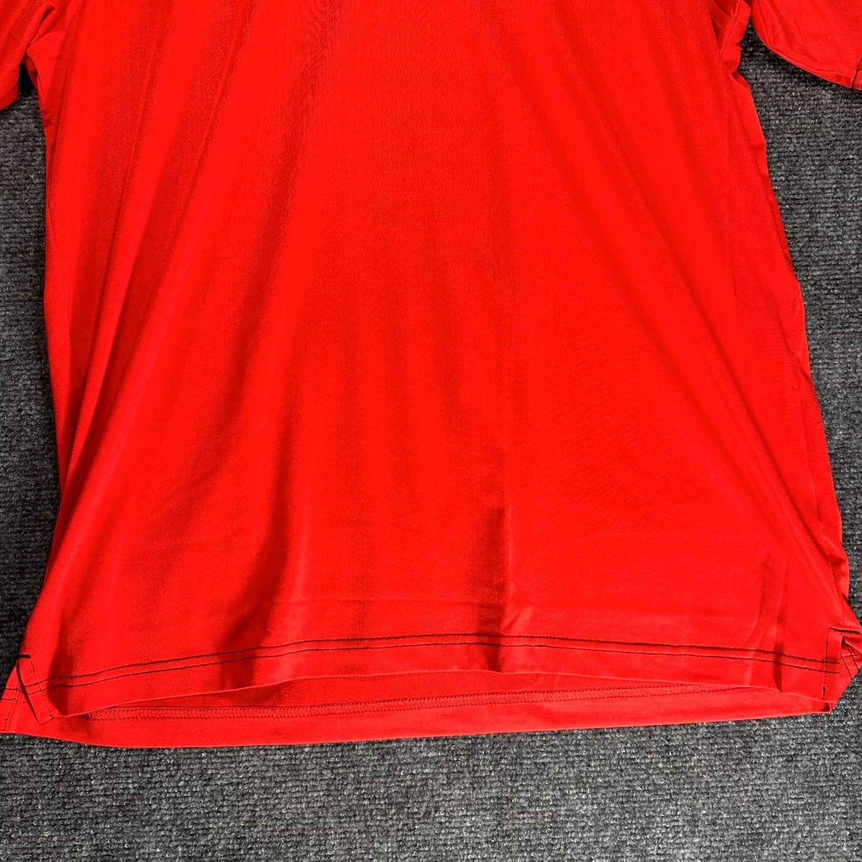 Vintage Slazenger Polo Shirt Mens L Red Stretch Short Sleeve Logo Size US L / EU 52-54 / 3 - 2 Thumbnail