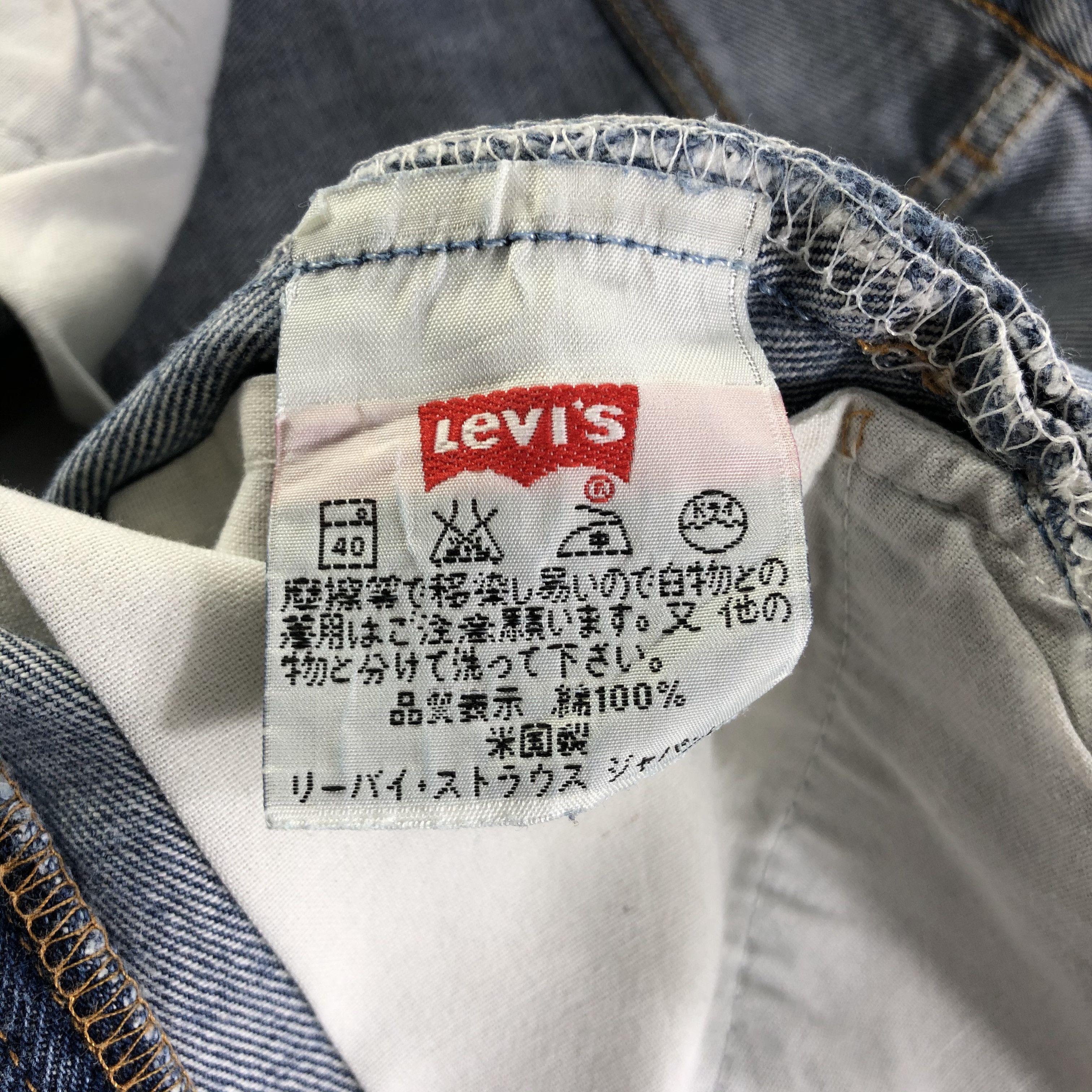 Levi's 90s Vintage Levis 501 Jeans-JM3725 Size US 29 - 10 Thumbnail