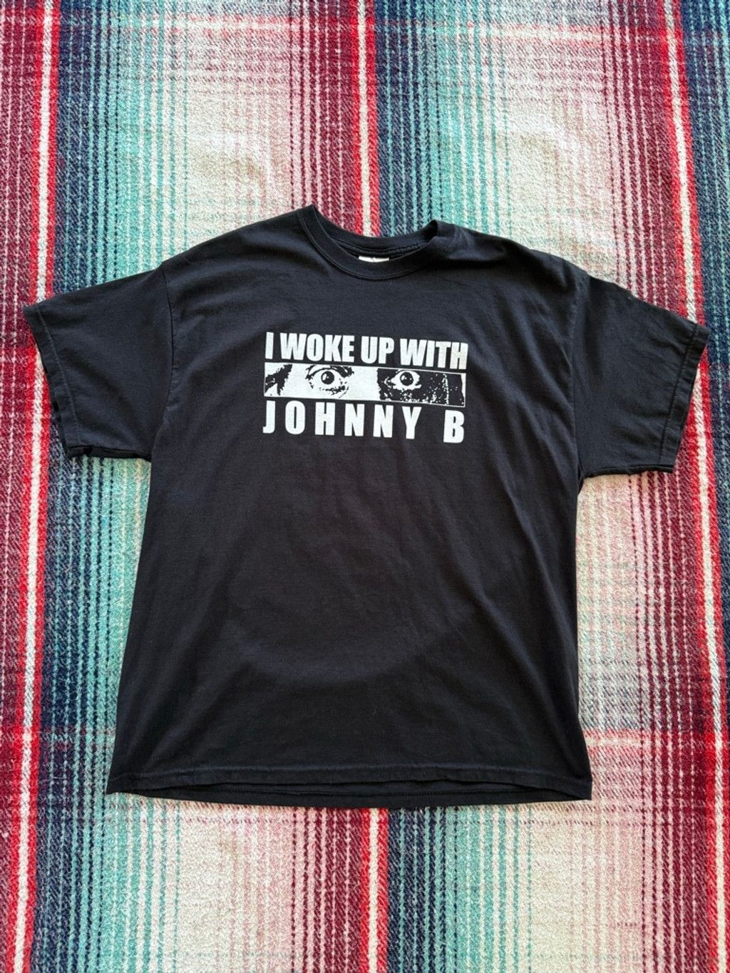 Hanes Hanes Black Johnny B Chicago Radio Short Sleeve Tee XL Size US XL / EU 56 / 4 - 1 Thumbnail