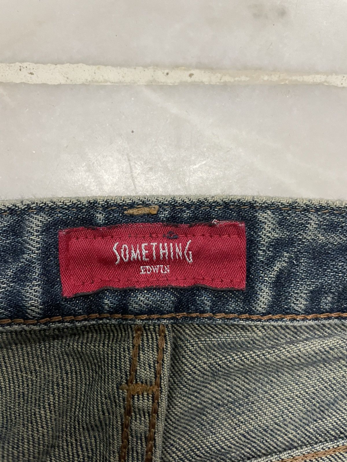 Edwin Flared Bell Bottom💥Something Edwin Rusty Mudwash Rare Jean Size 26" / US 2 / IT 38 - 6 Thumbnail