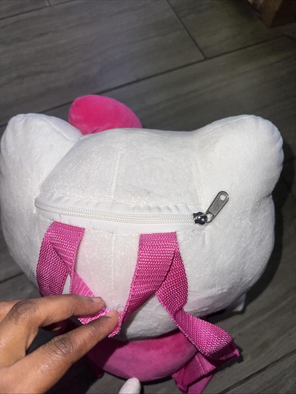 Other Hello Kitty Backpack Purse Plush Large 15” Size ONE SIZE - 4 Thumbnail