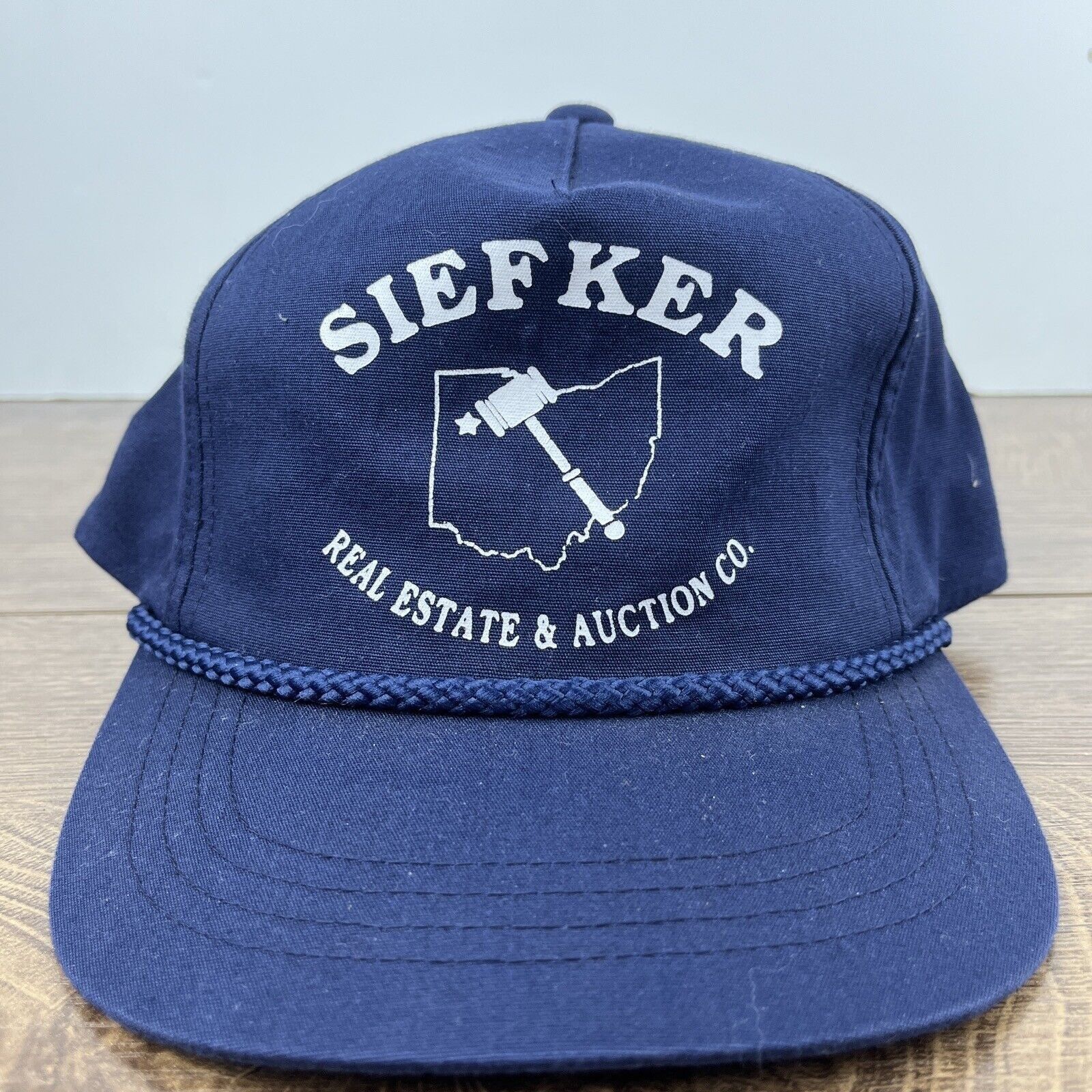 Other Siefker Hat Real Estate Auction Hat Snapback Adjustable Adul Size ONE SIZE - 4 Thumbnail