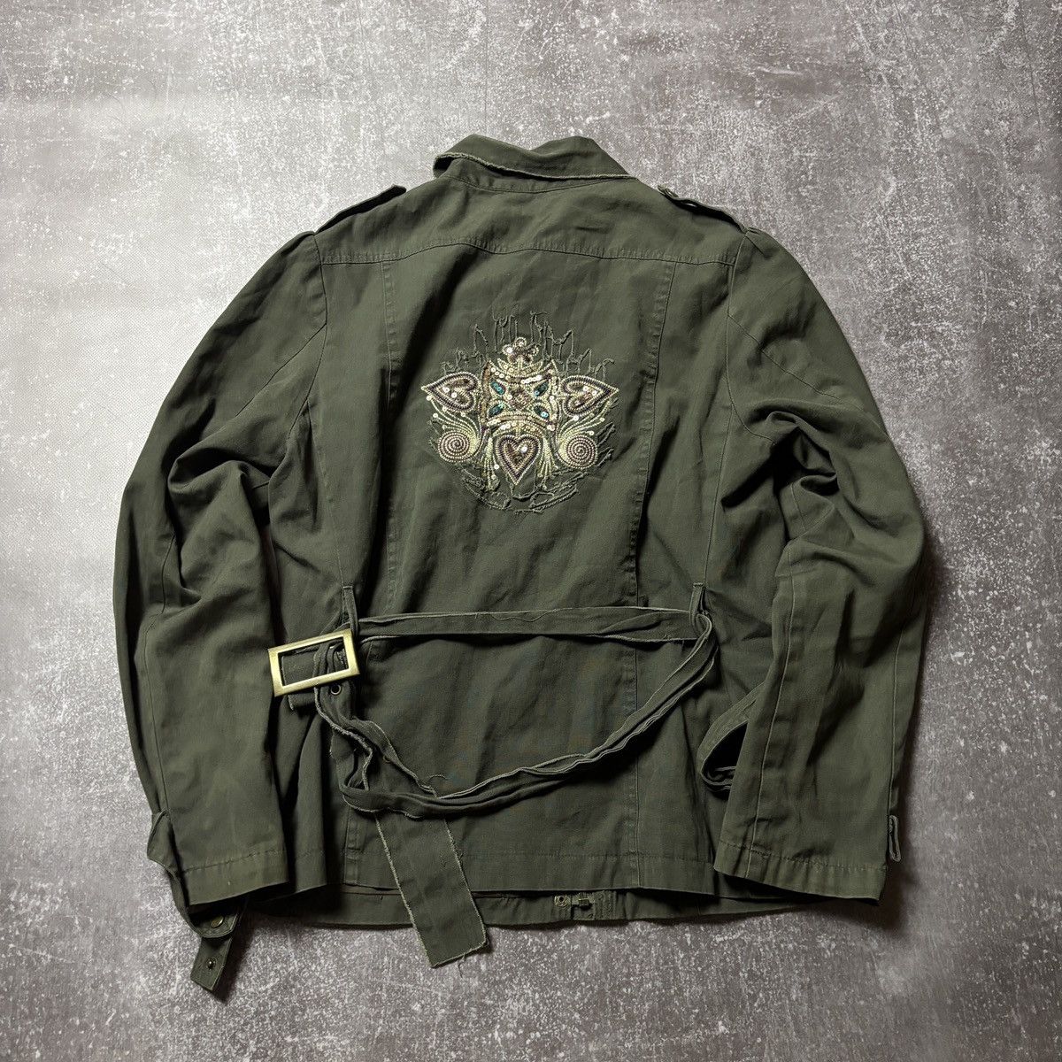 Vintage Napoleon VINTAGE Y2K MILITARY JACKET JAPAN STYLE AVANT GARDE Size S / US 4 / IT 40 - 2 Thumbnail